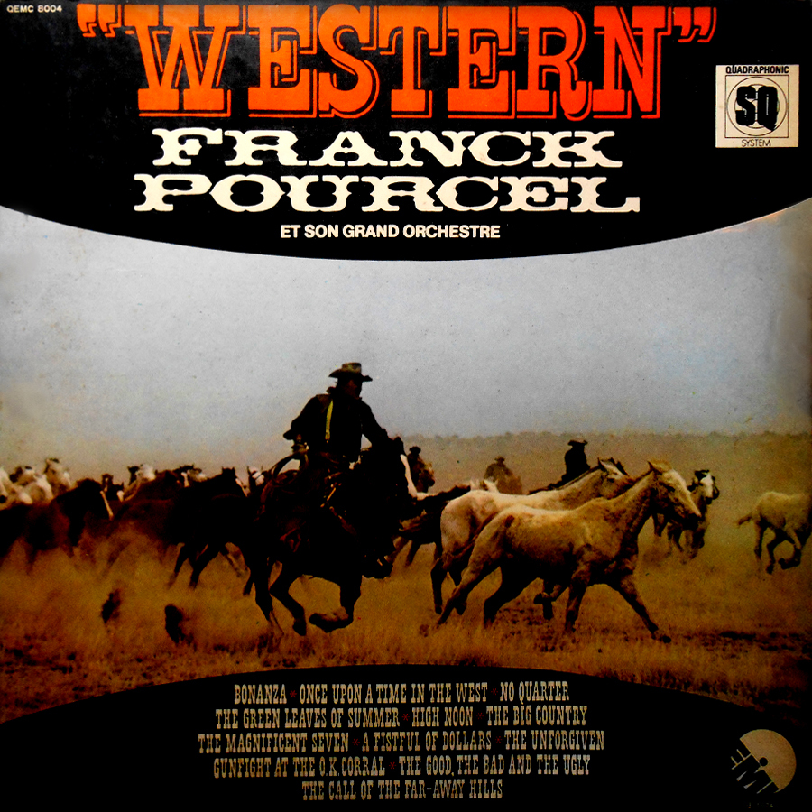 Vinil - Franck Pourcel E sua Grande Orquestra - Western (Quadraphonic)