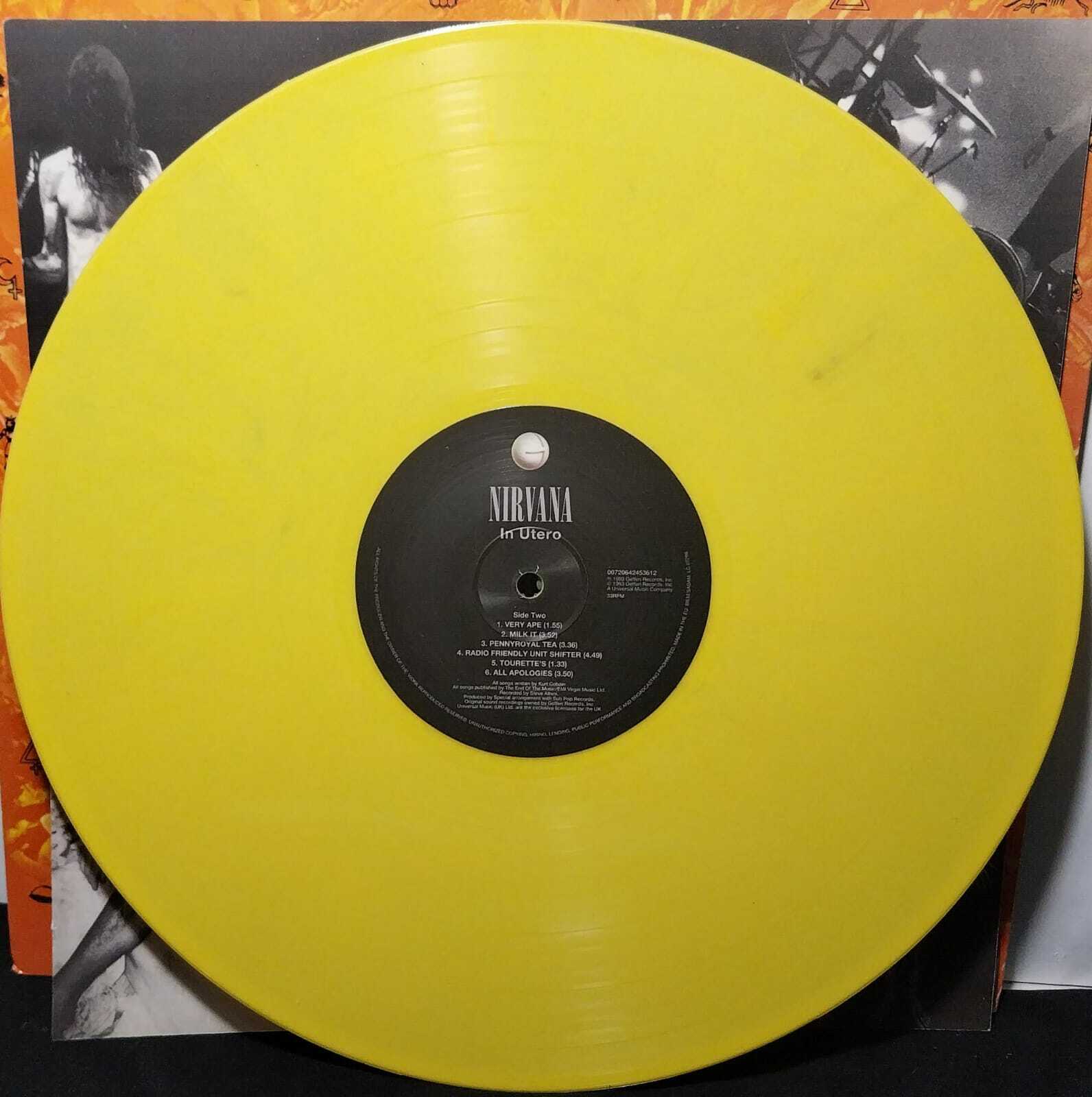 Vinil - Nirvana - In Utero (Germany/Yellow)