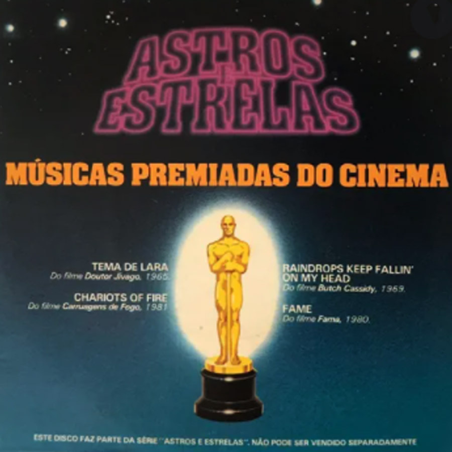 Vinil Compacto - Astros Estrelas - Músicas Premiadas do Cinema