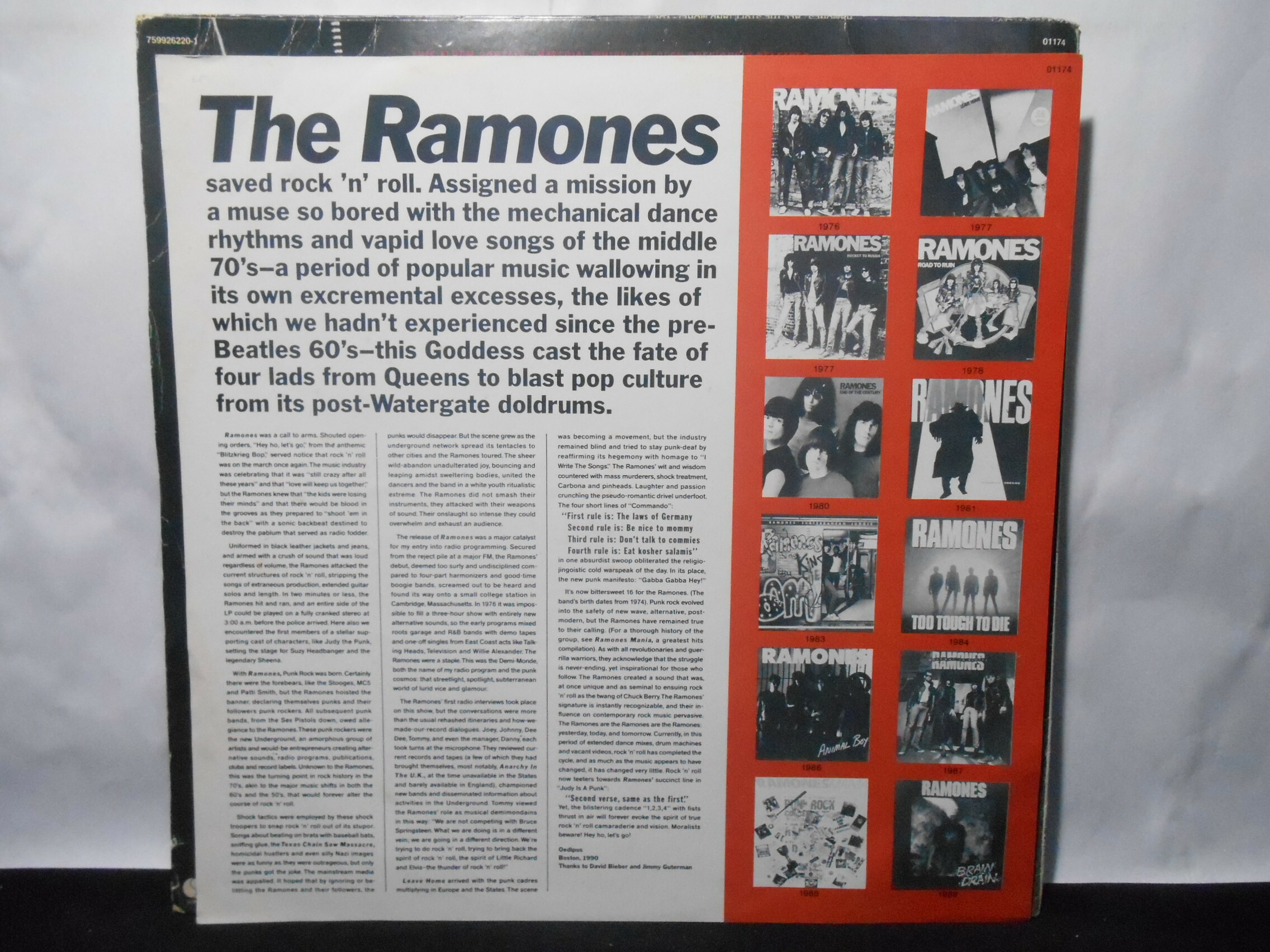 Vinil - Ramones - All The Stuff (And More) Volume One (Duplo)