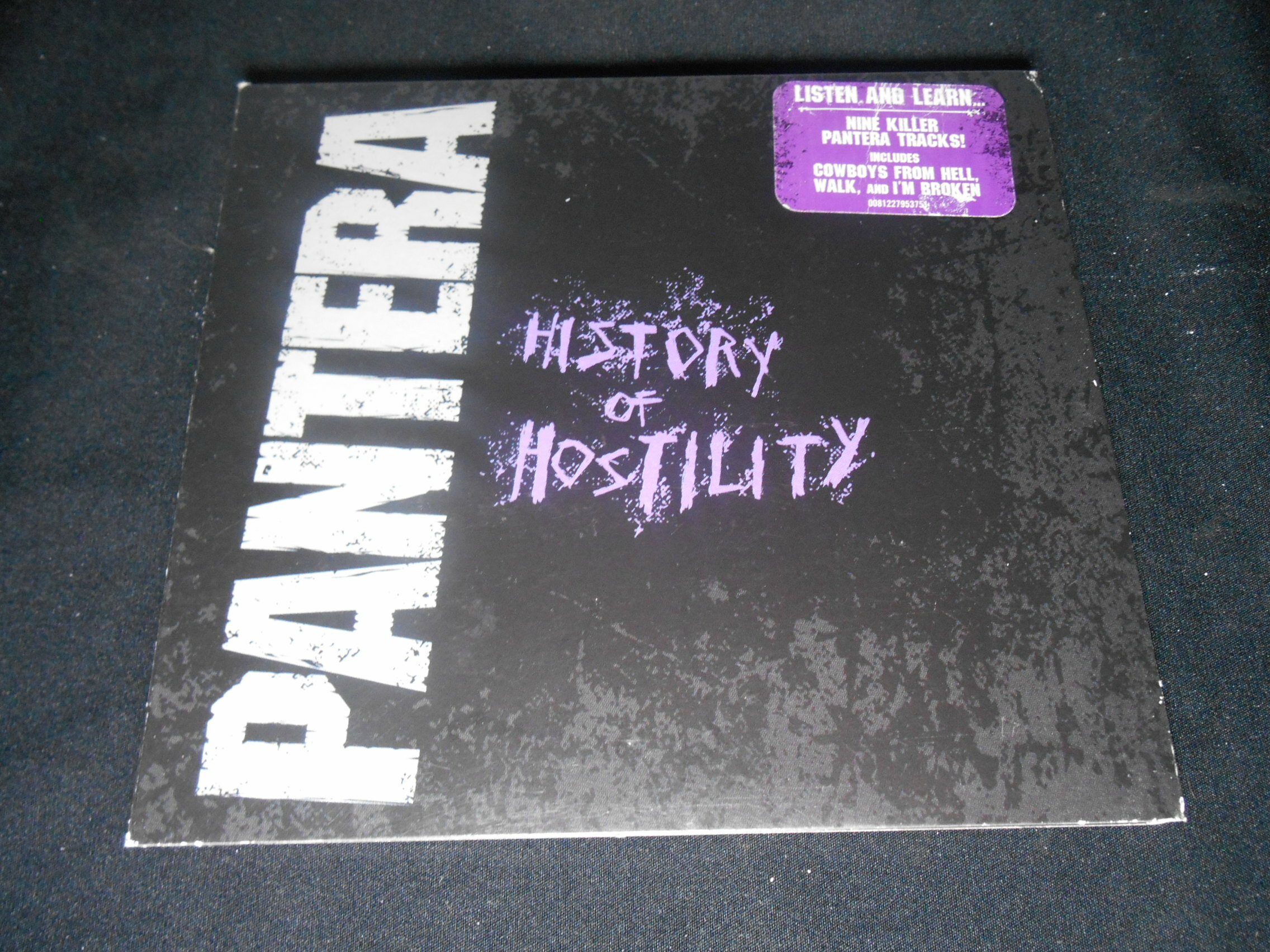 CD - Pantera - History Of Hostility