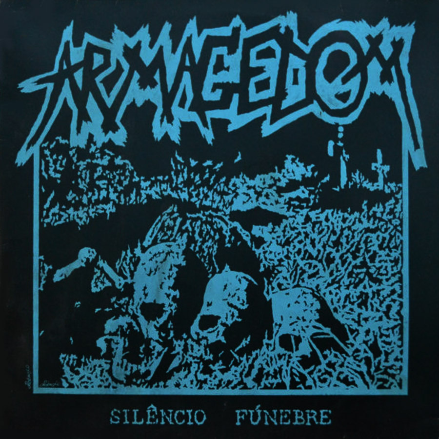 Vinil - Armagedom - Silêncio Fúnebre (Azul)