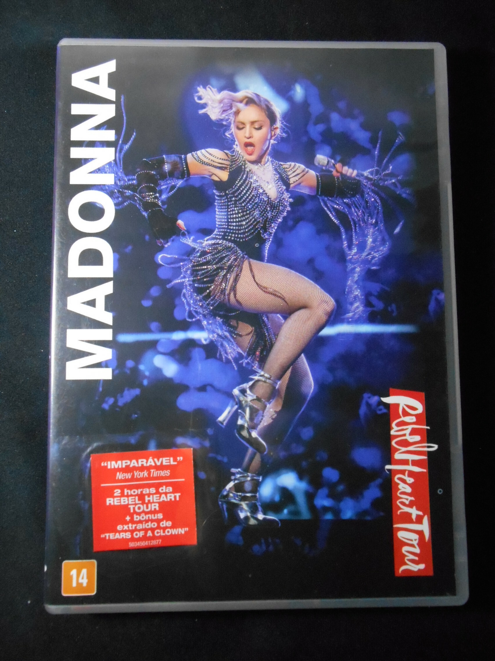 DVD - Madonna - Rebel Heart Tour