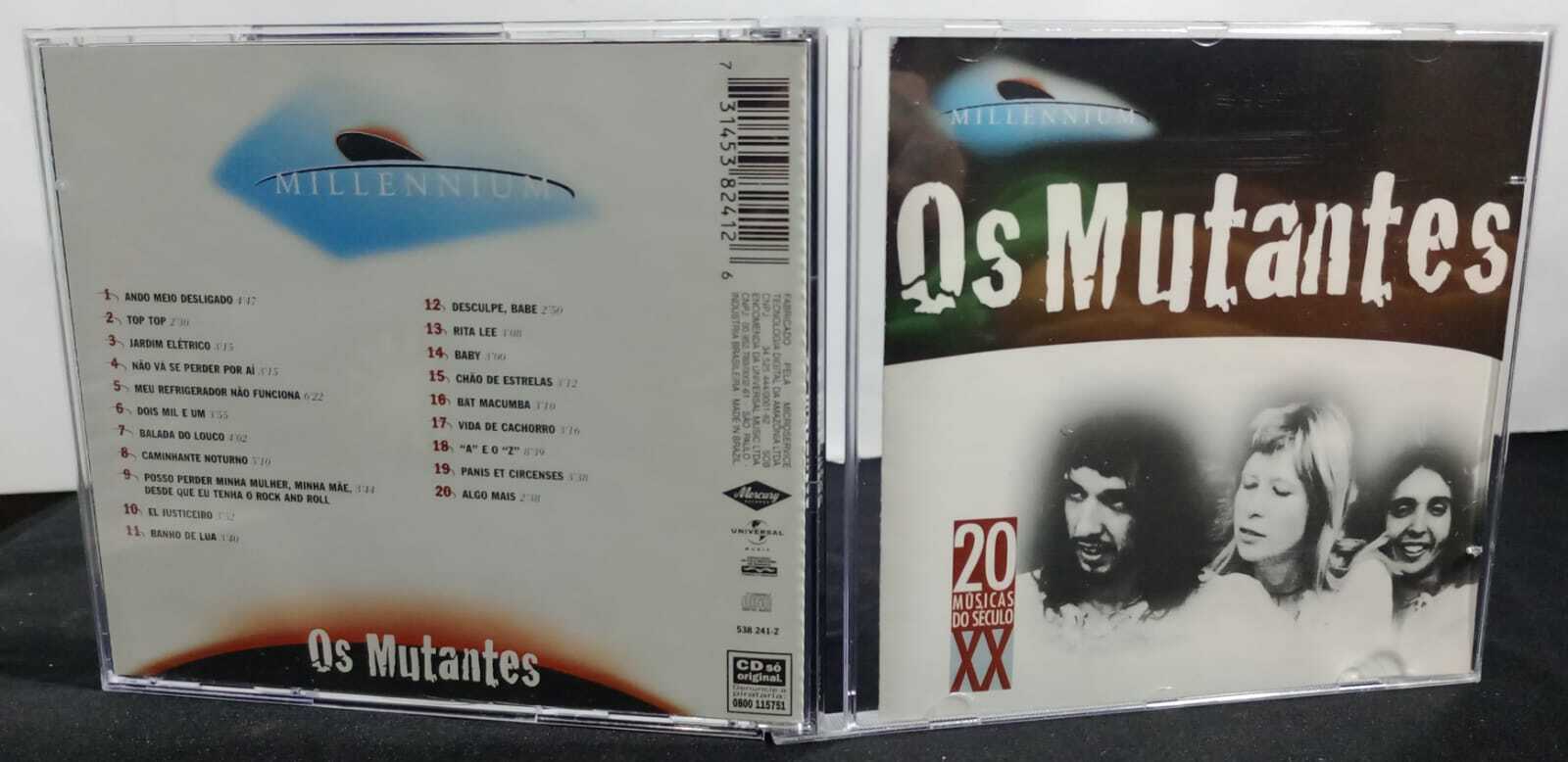 CD - Mutantes - Millennium