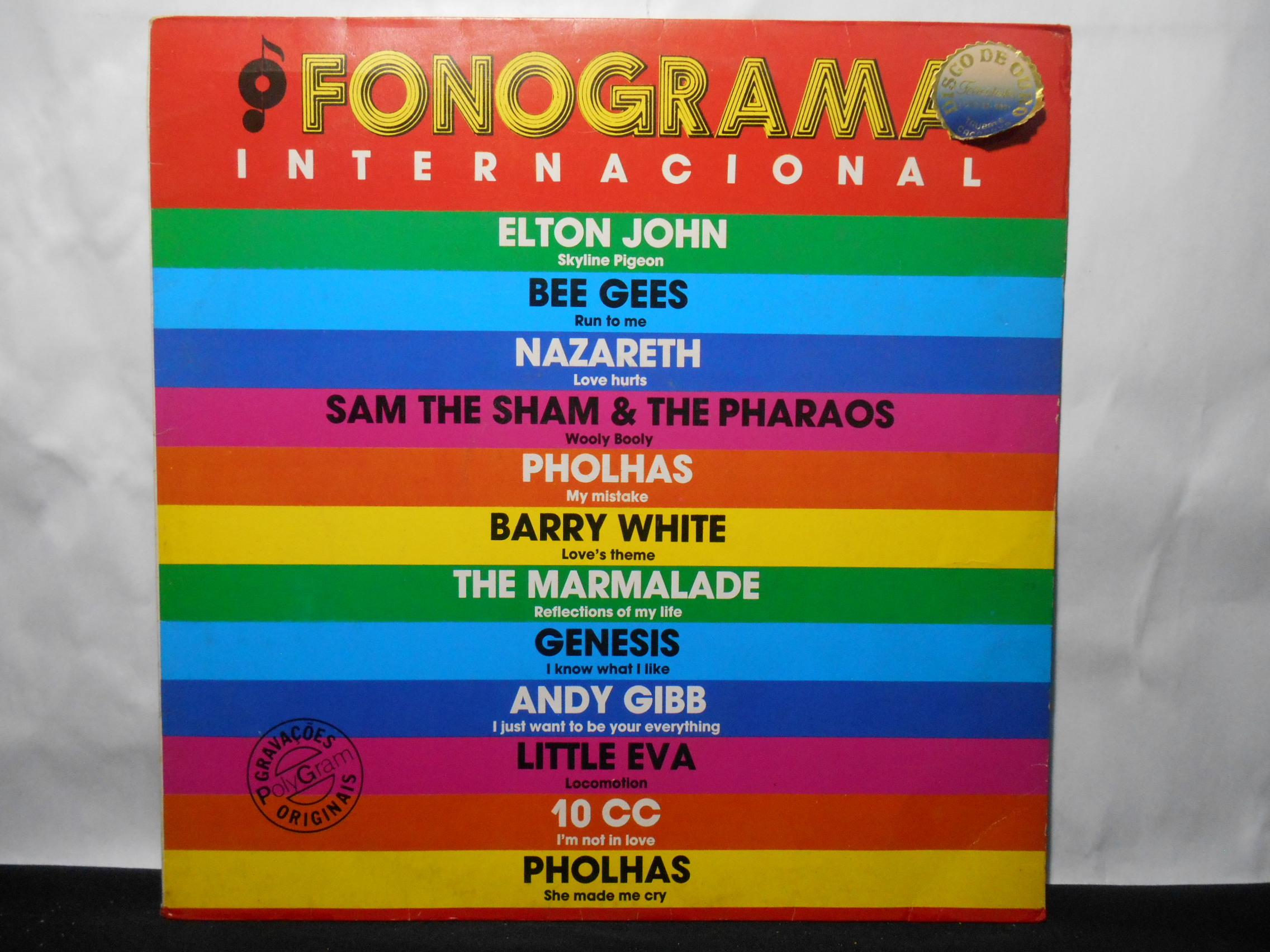 Vinil - Fonograma Internacional