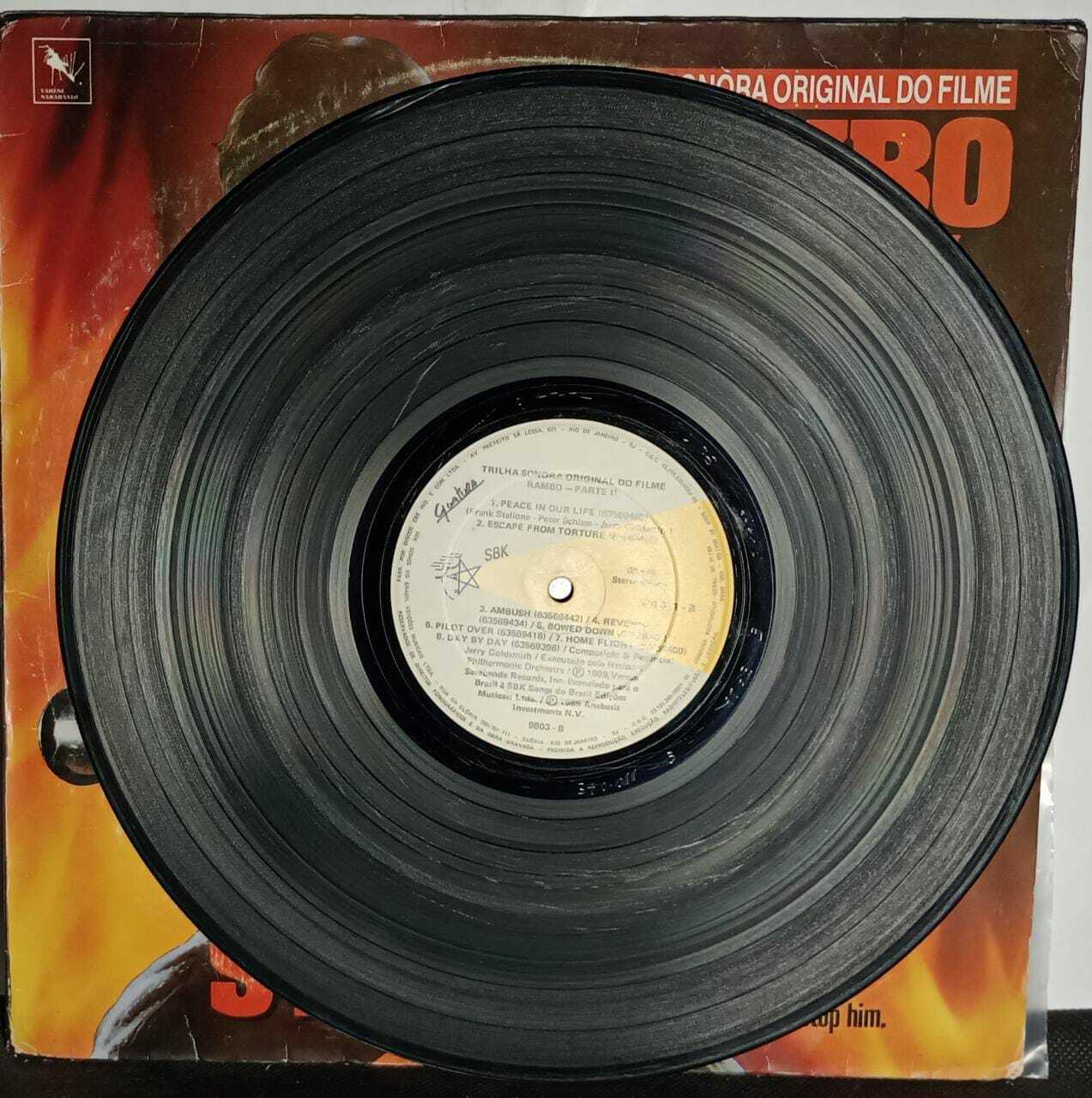 Vinil - Rambo First Blood Part II - Original Motion Picture Soundtrack