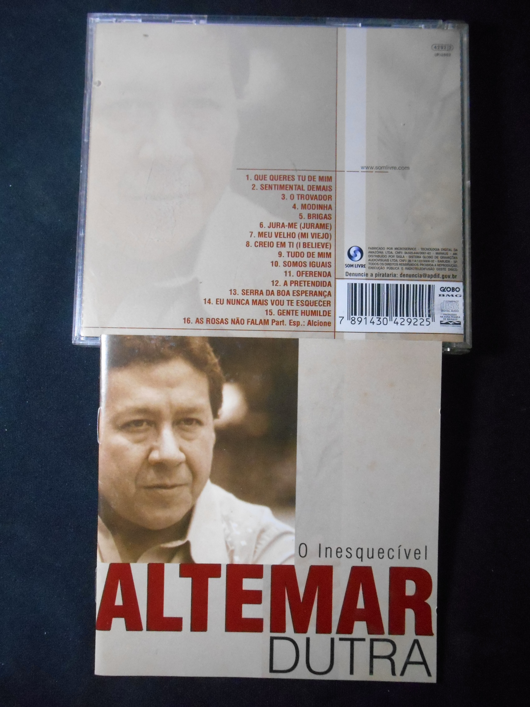 CD - Altermar Dutra - O Inesquecível