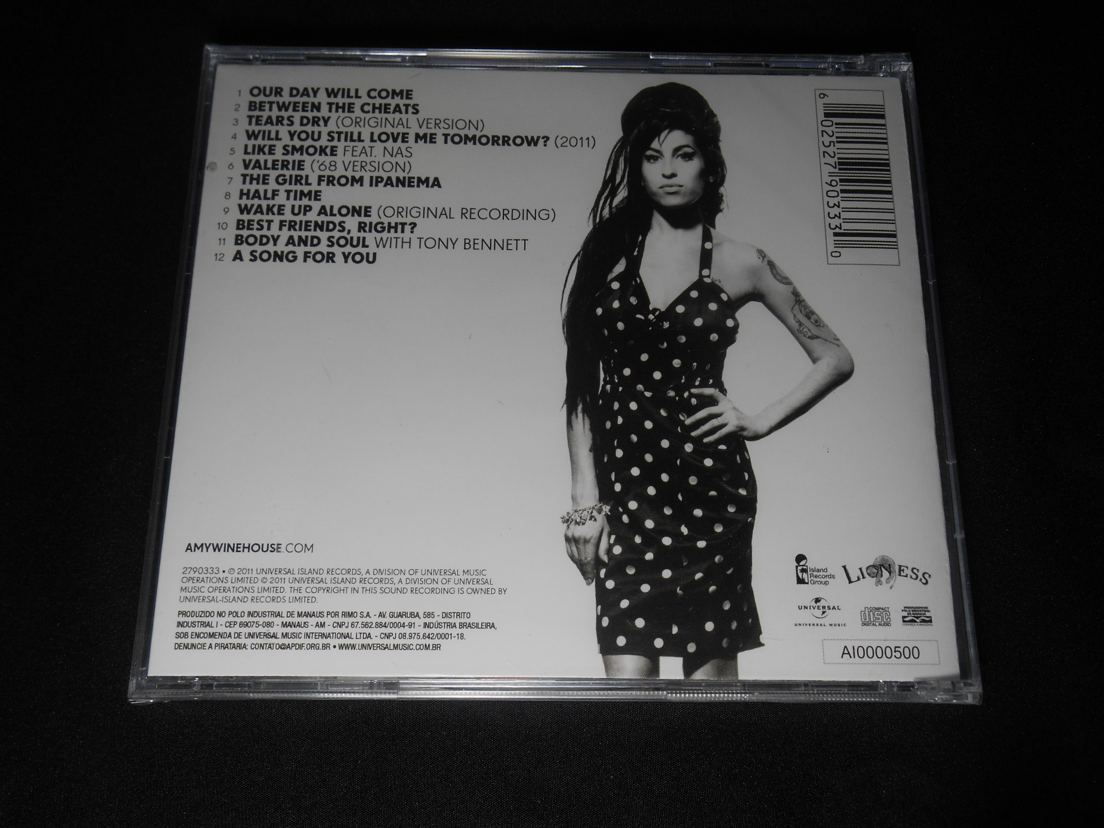 CD - Amy Winehouse - Lioness Hidden Treasures