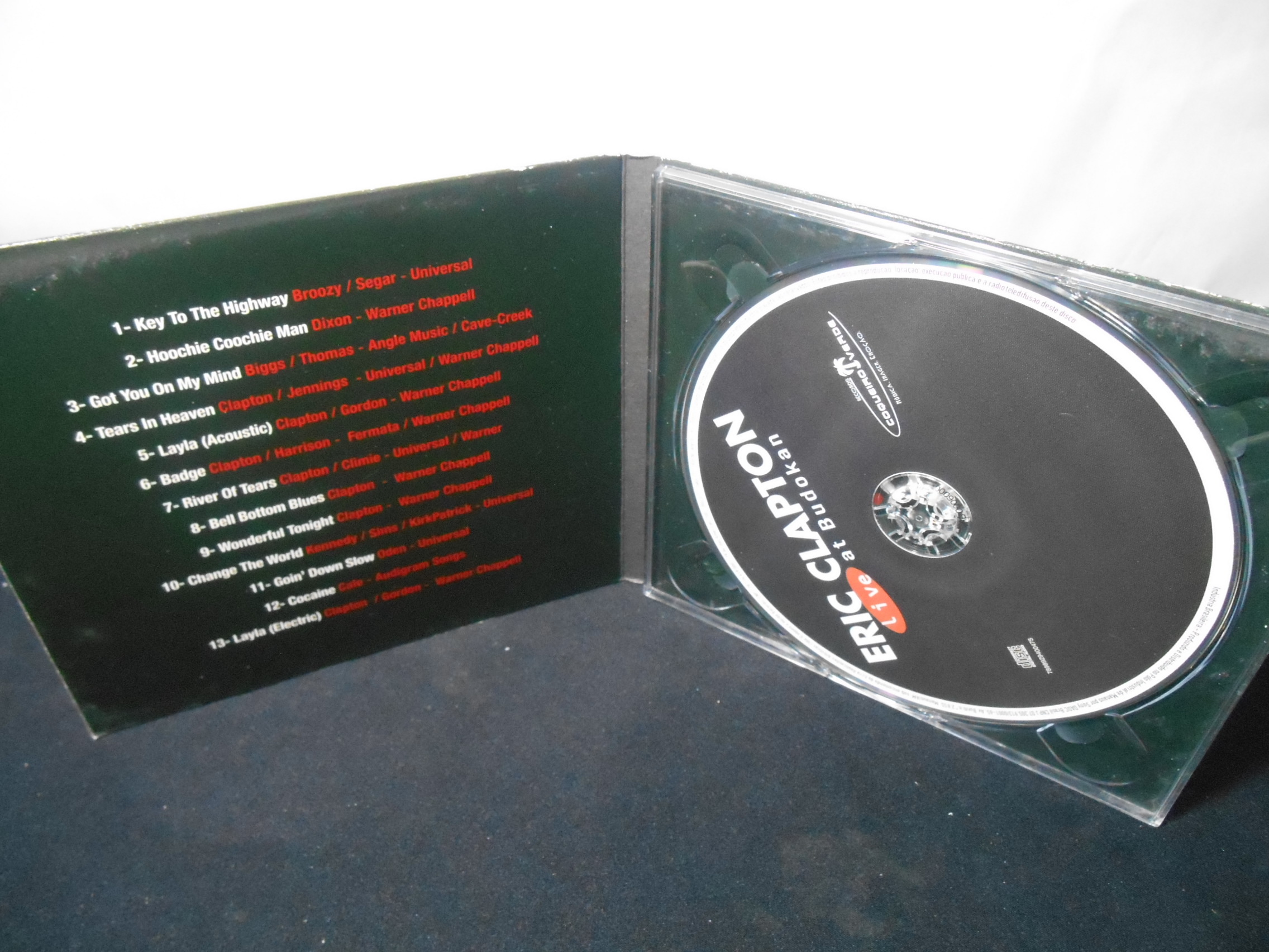 CD - Eric Clapton - Live At Budokan (Digipack)