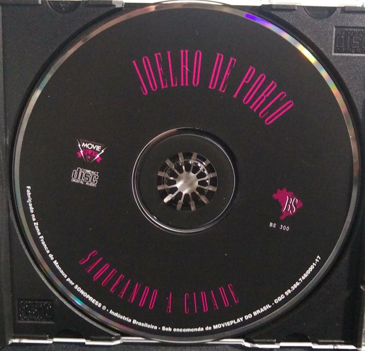 CD - Joelho de Porco - Saqueando A Cidade