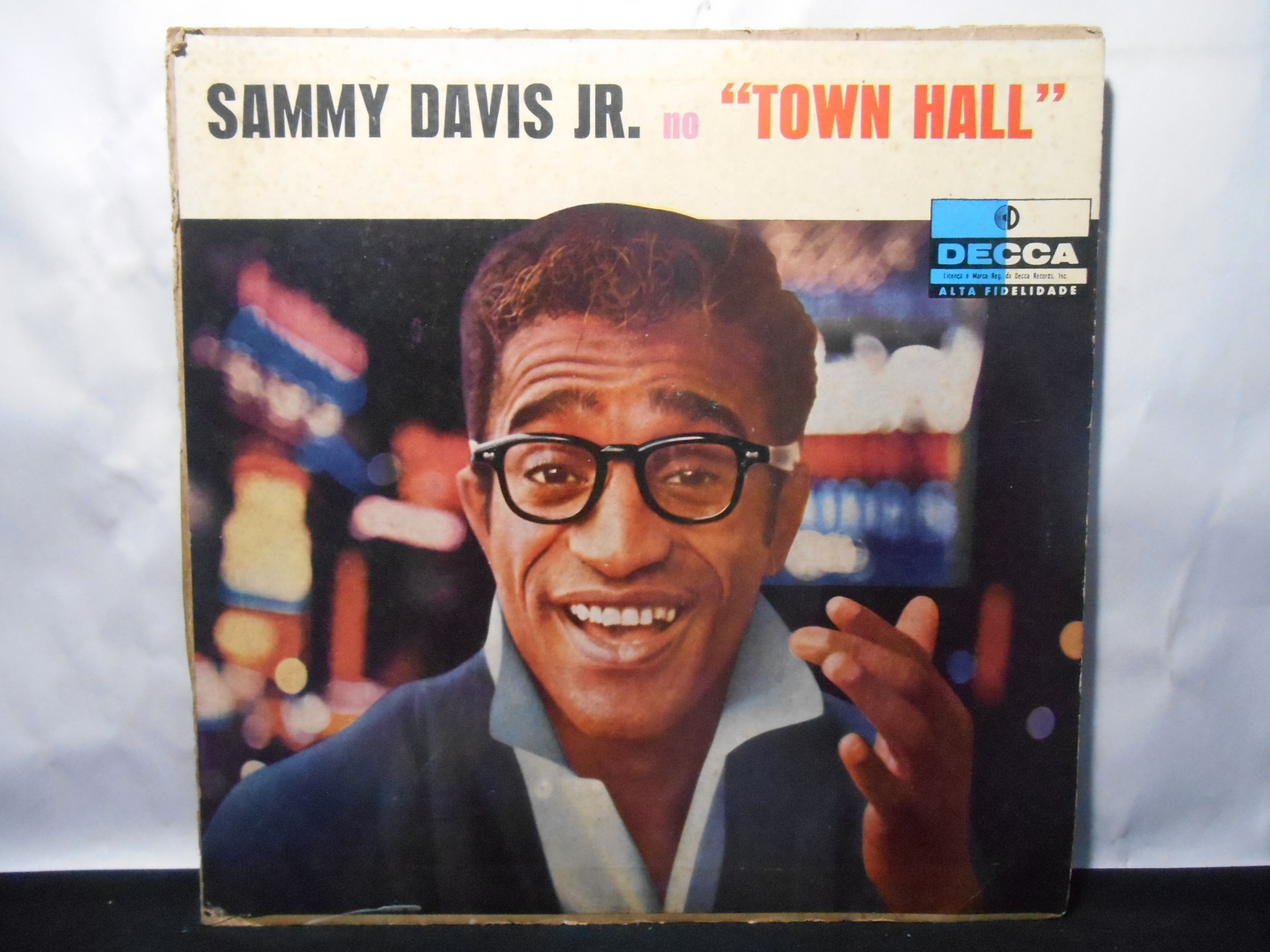 Vinil - Sammy Davis Jr - no Town Hall