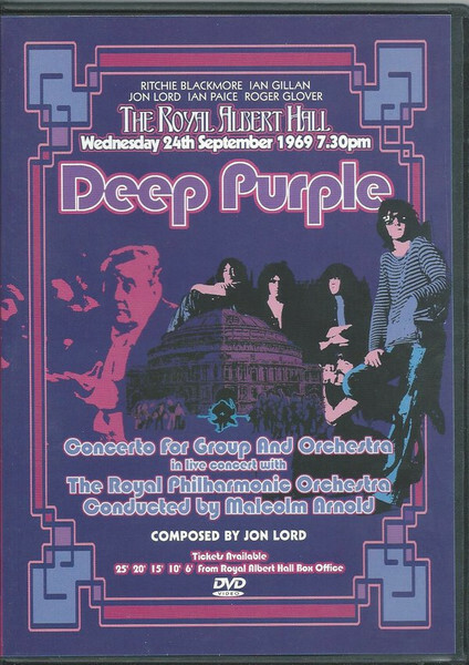 DVD - Deep Purple - Concerto for Group and Orchestra
