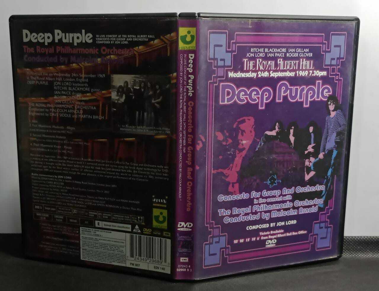 DVD - Deep Purple - Concerto for Group and Orchestra