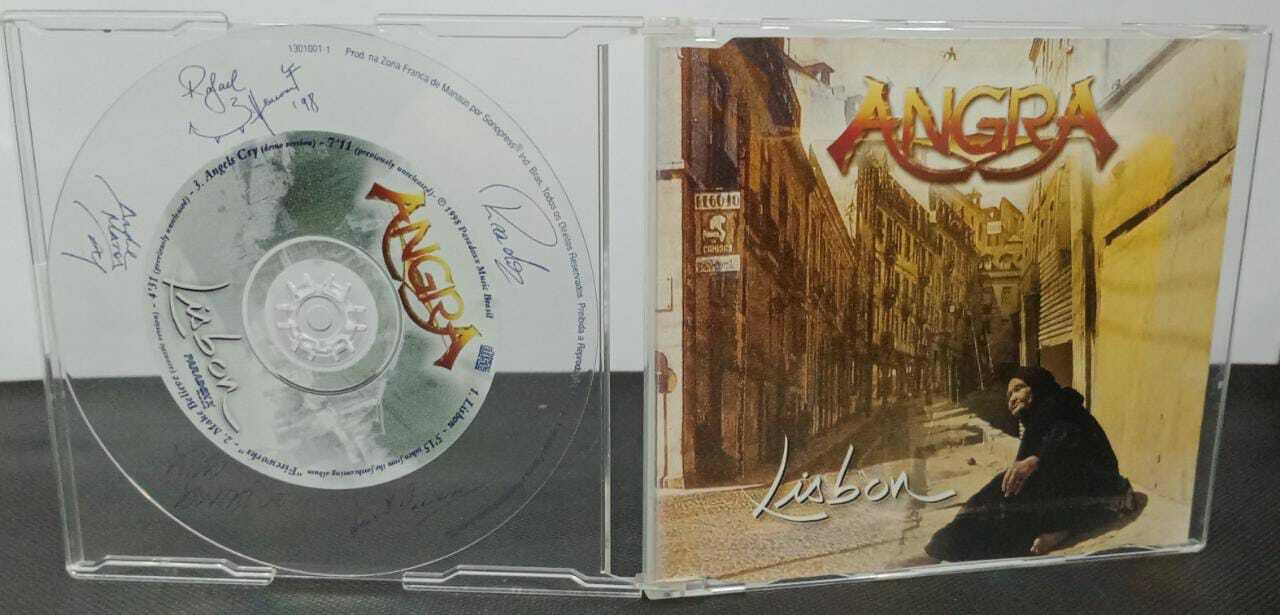 CD - Angra - Lisbon (single)