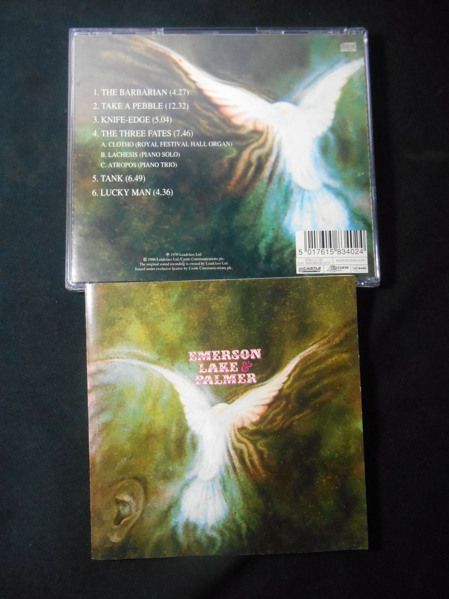 CD - Emerson Lake and Palmer - 1970 (england)