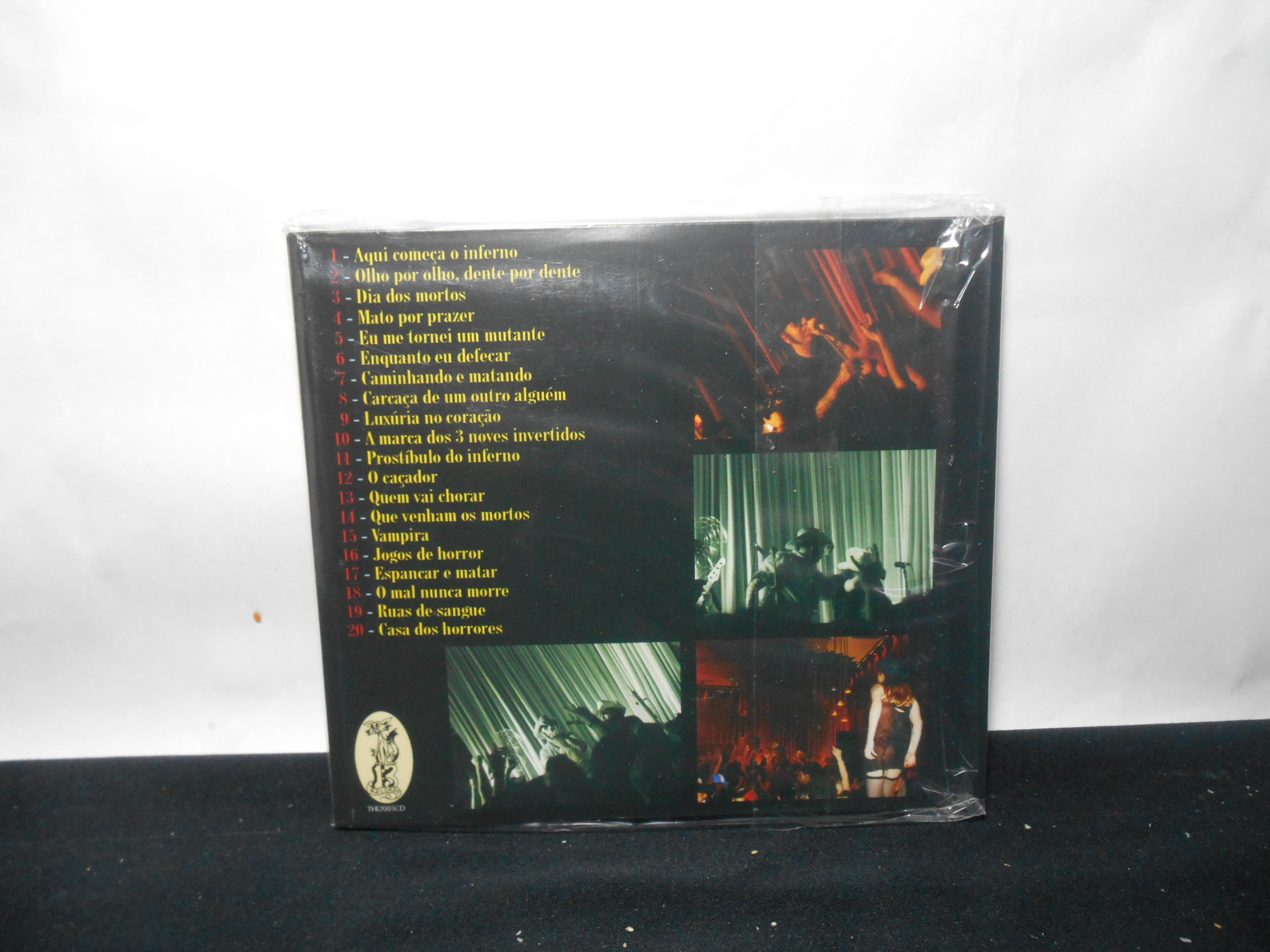 CD - Zumbis do Espaco - Ao Vivo no Vegas Club SP (Lacrado/Paper Sleeve)