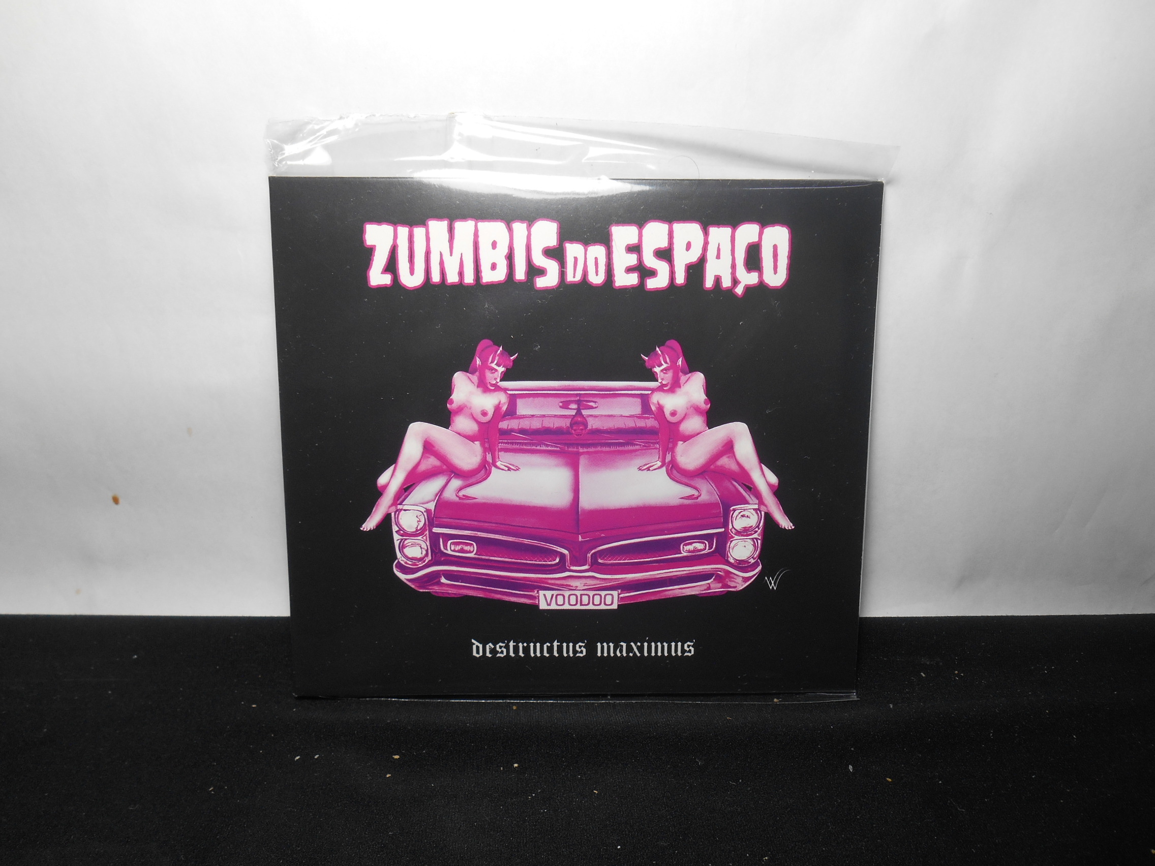 CD - Zumbis do Espaco - Destructus Maximus (Lacrado/Paper Sleeve)
