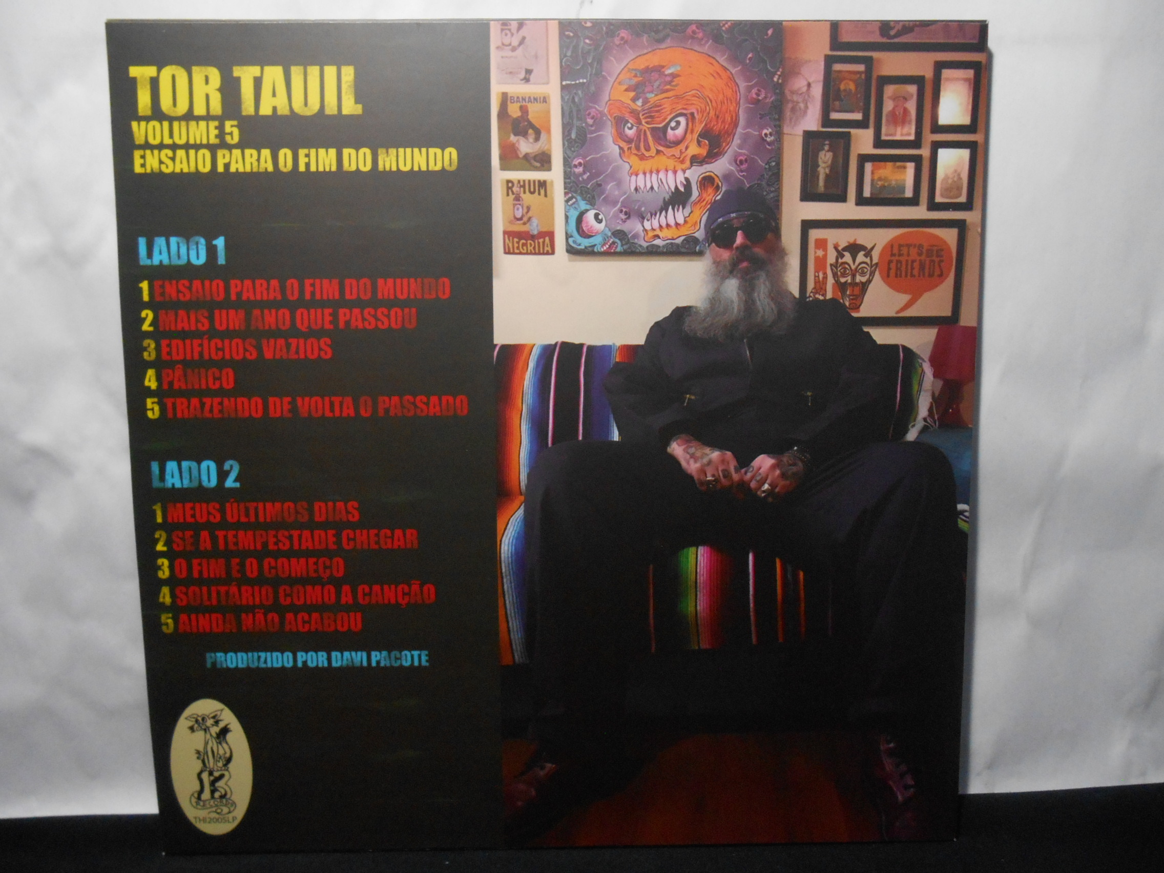 VINIL - Tor Tauil - Vol 5 Ensaio Para O Fim Do Mundo (Colorido)