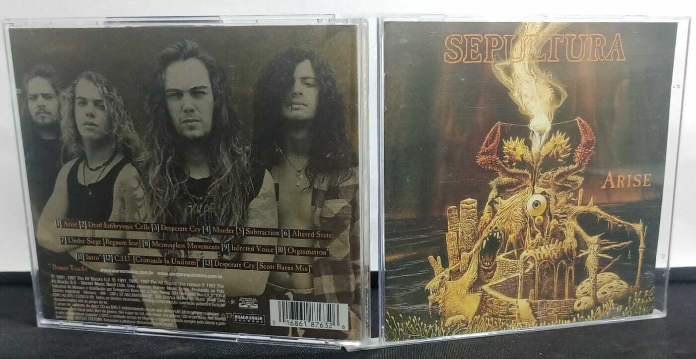 CD - Sepultura - Arise