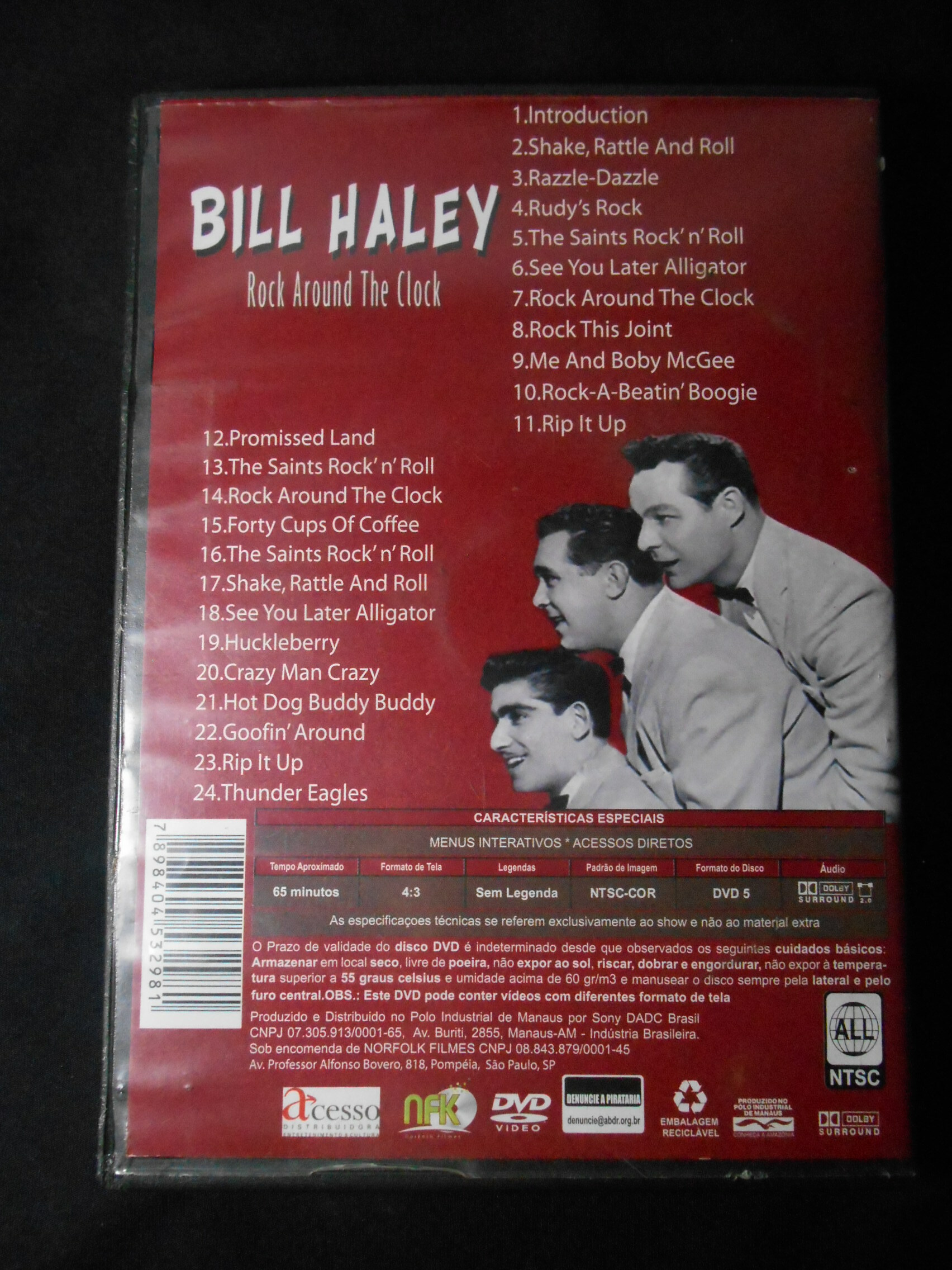 DVD - Bill Haley and The Comets - Rock Around The Clock