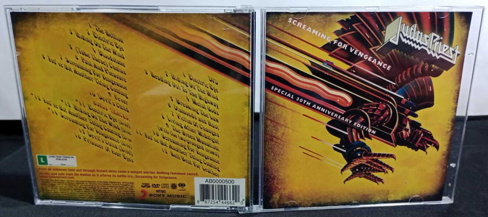 CD - Judas Priest - Screaming for Vengeance (CD+DVD)