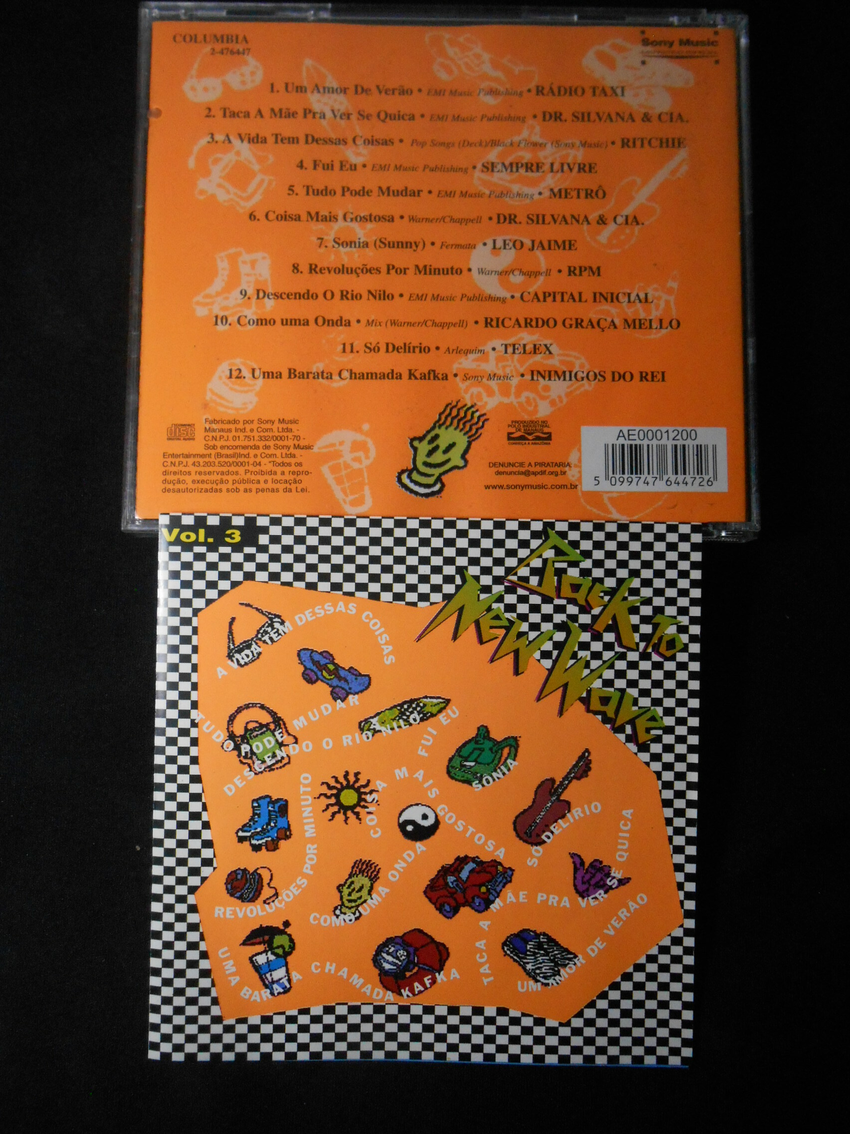CD - Back To New Wave - Vol 3