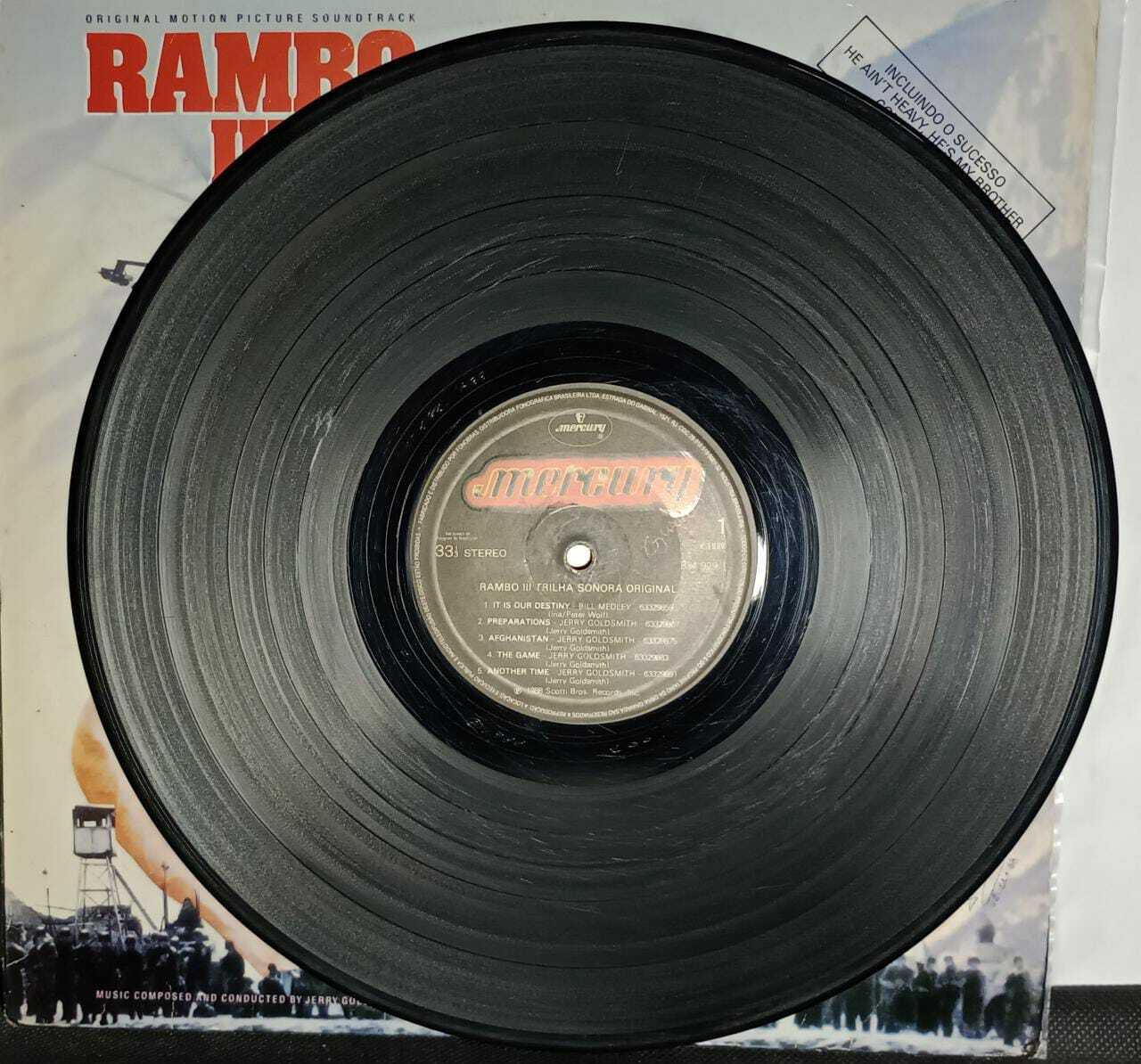 Vinil - Rambo III - Original Motion Picture Soundtrack
