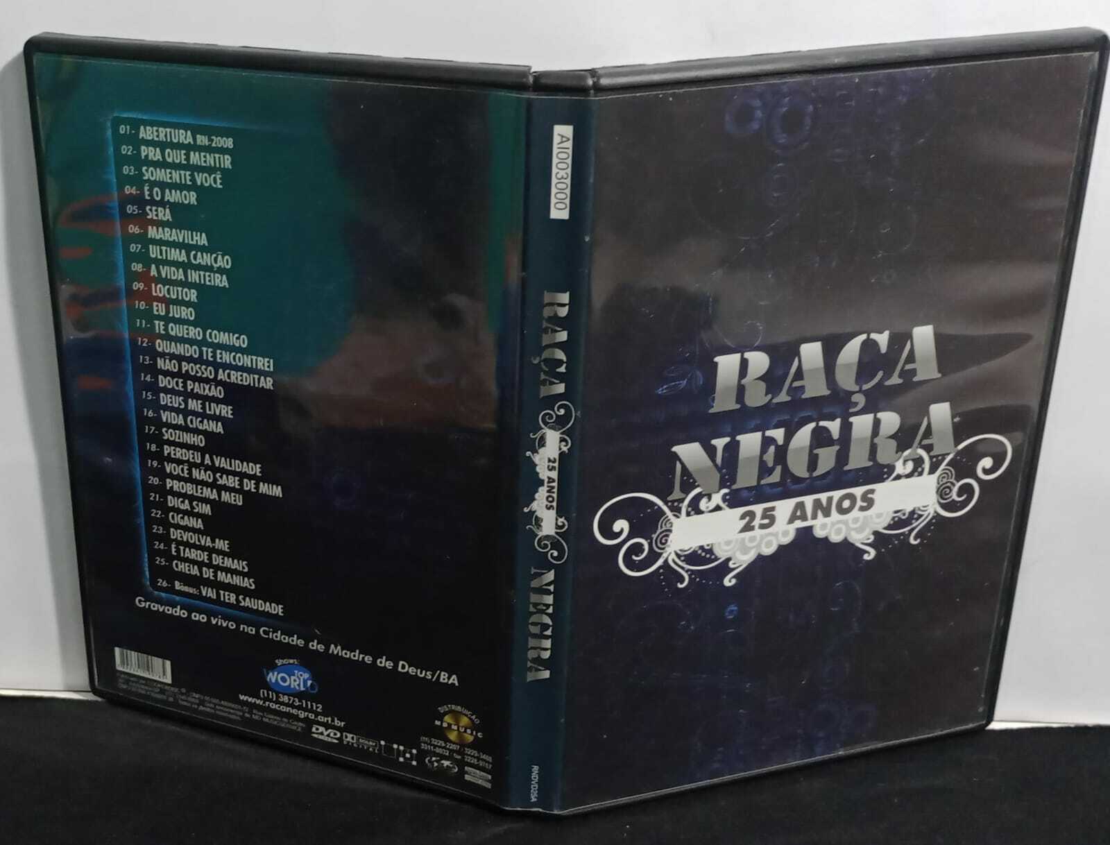 DVD - Raça Negra - 25 Anos
