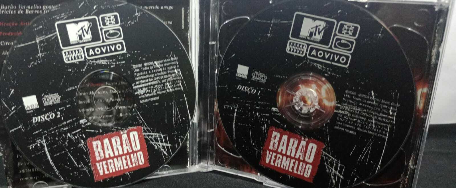 CD - Barão Vermelho - MTV Ao Vivo (Duplo)