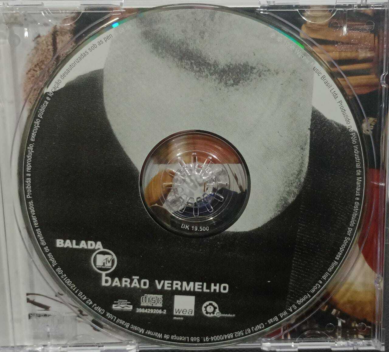 CD - Barão Vermelho - Balada MTV