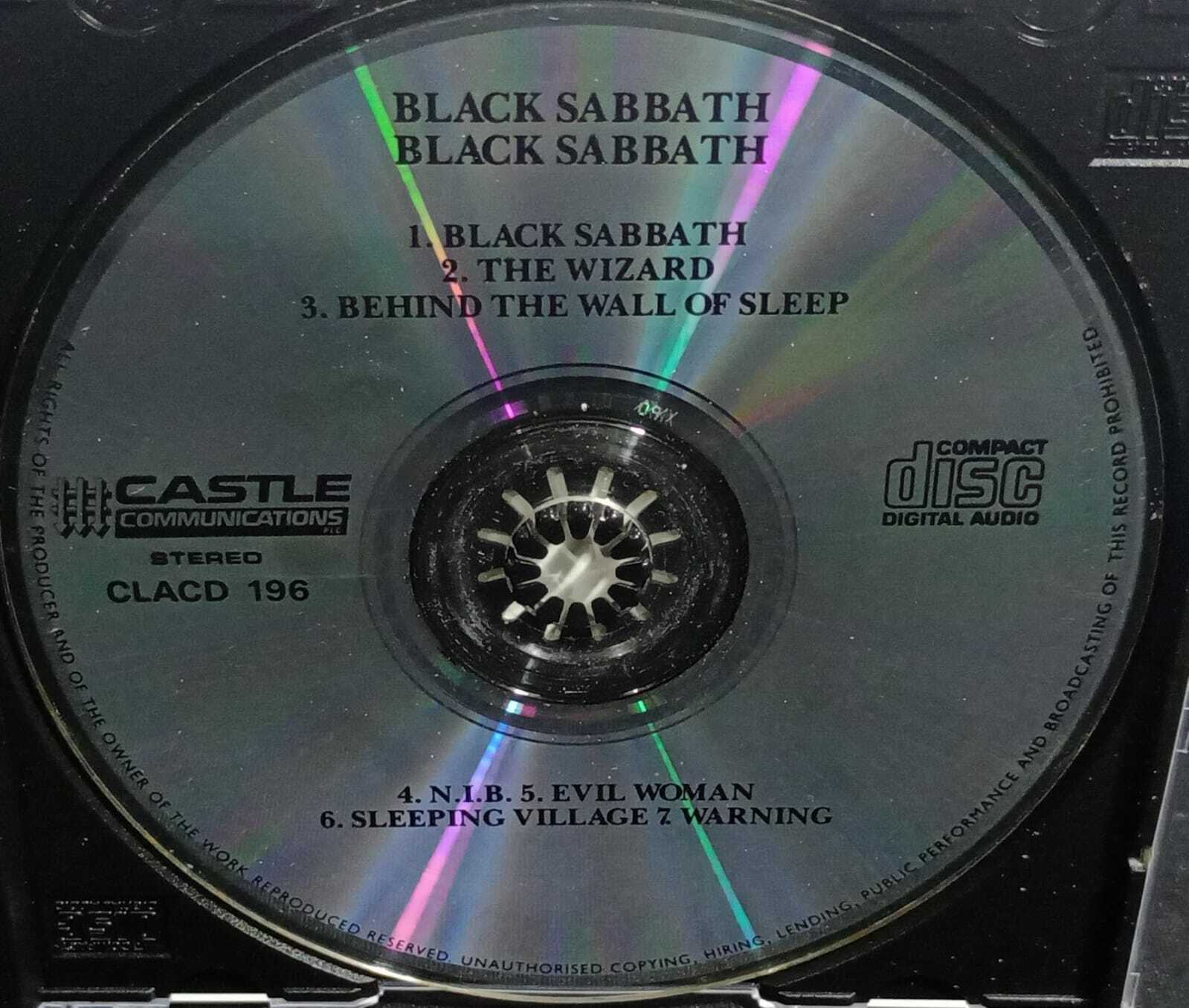 CD - Black Sabbath - 1970 (England)