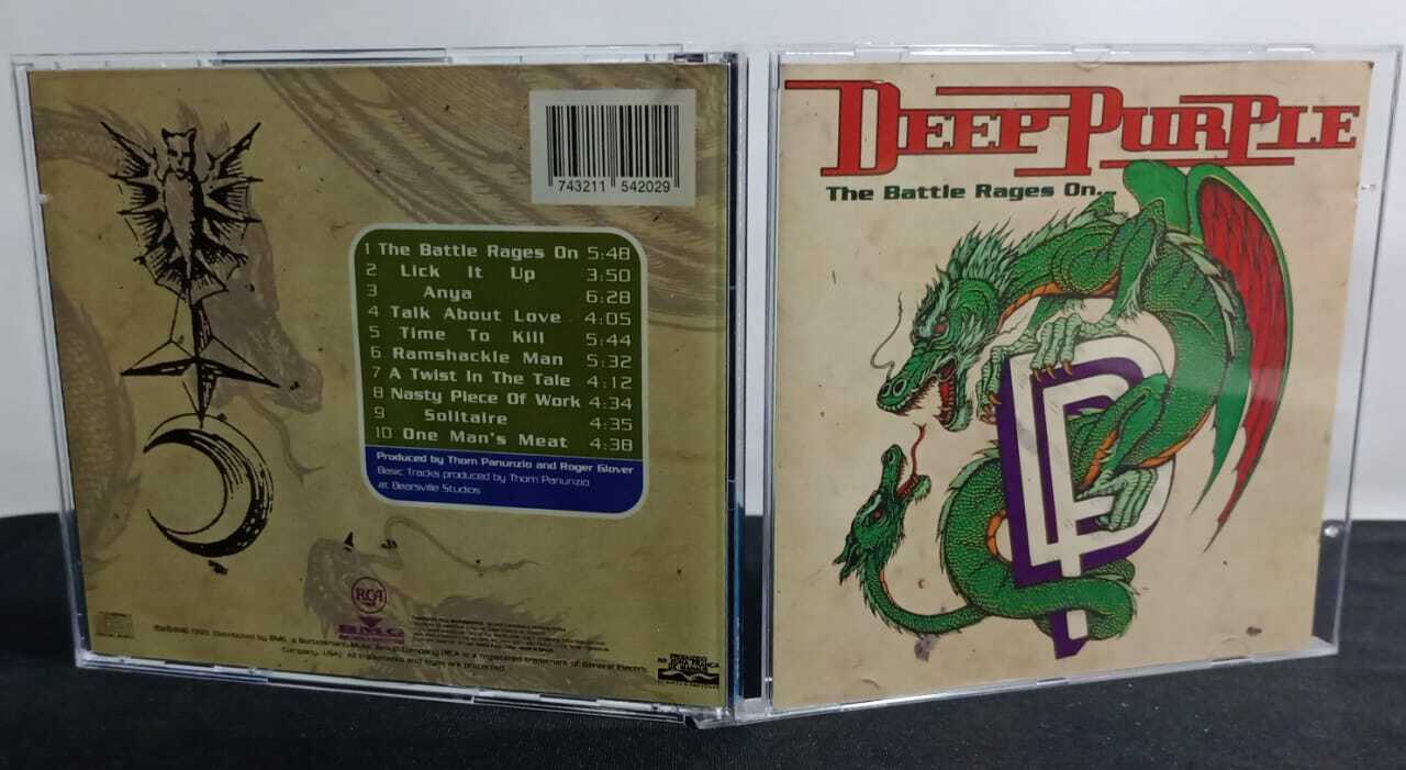 CD - Deep Purple - The Battle Rages On
