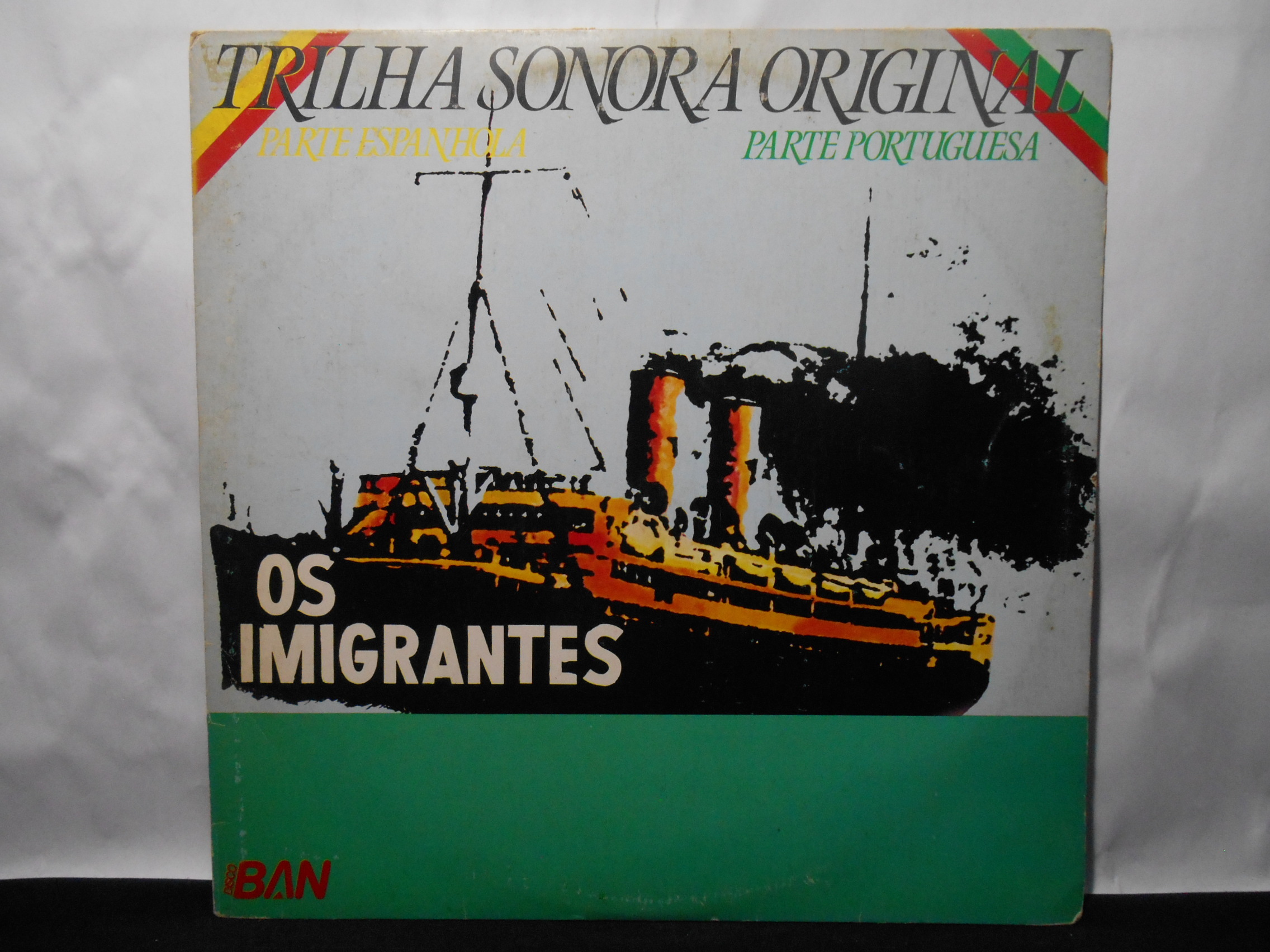VINIL - Os Imigrantes - Trilha Sonora Original (Parte Espanhola e Porturguesa)