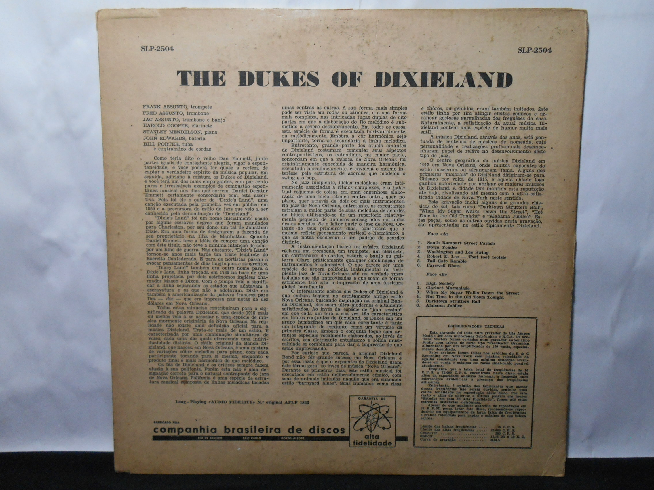 VINIL - The Dukes Of Dixieland - ...You Have To Hear It To Believe It!