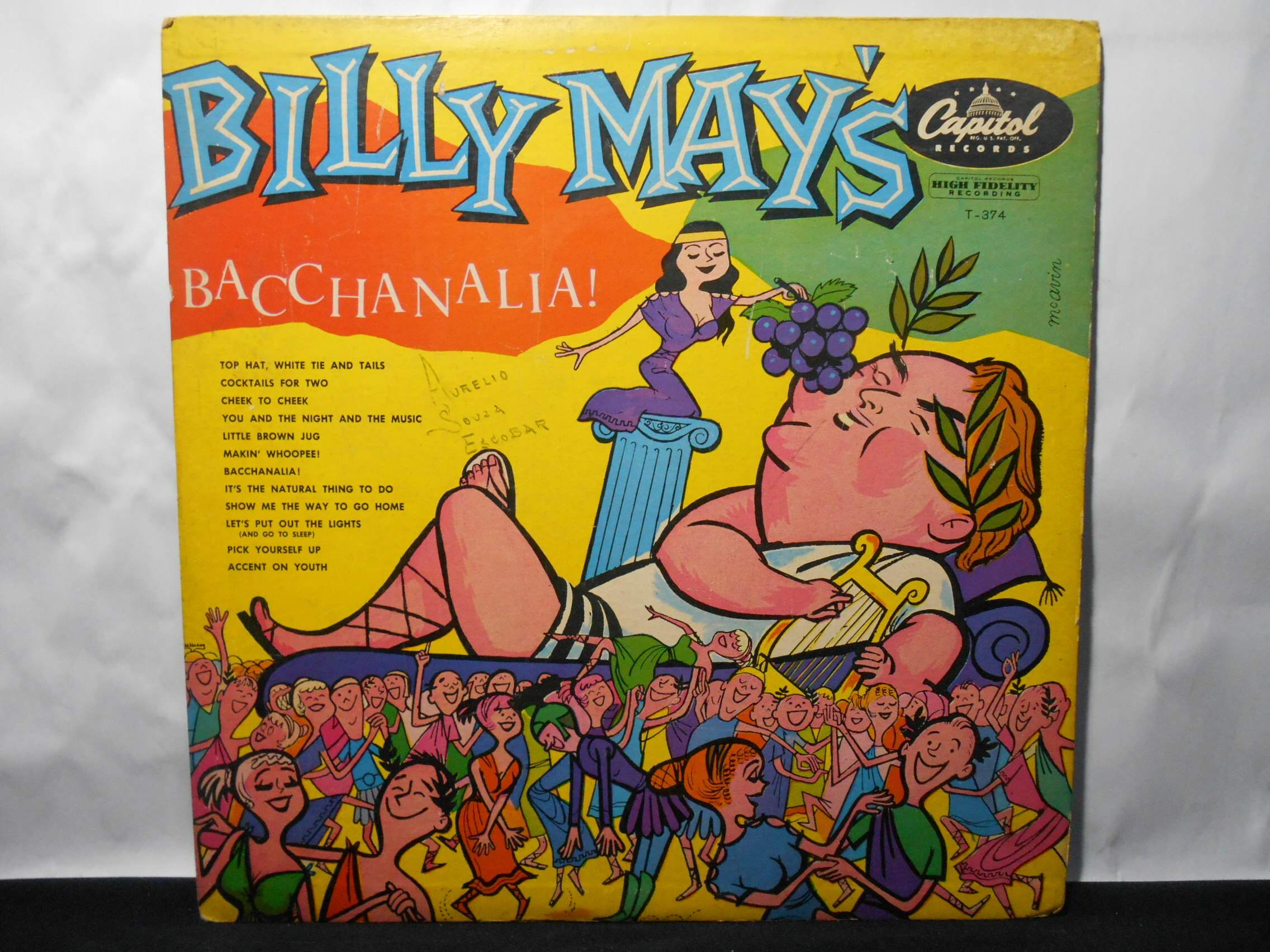 Vinil - Billy May e sua orquestra - Bacchanalia
