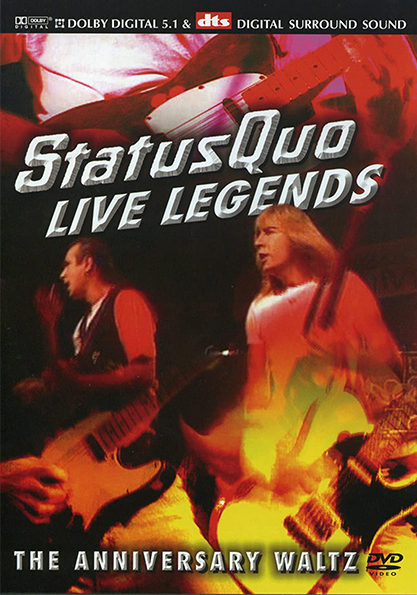 DVD - Status Quo - Live Legends The Anniversary Waltz