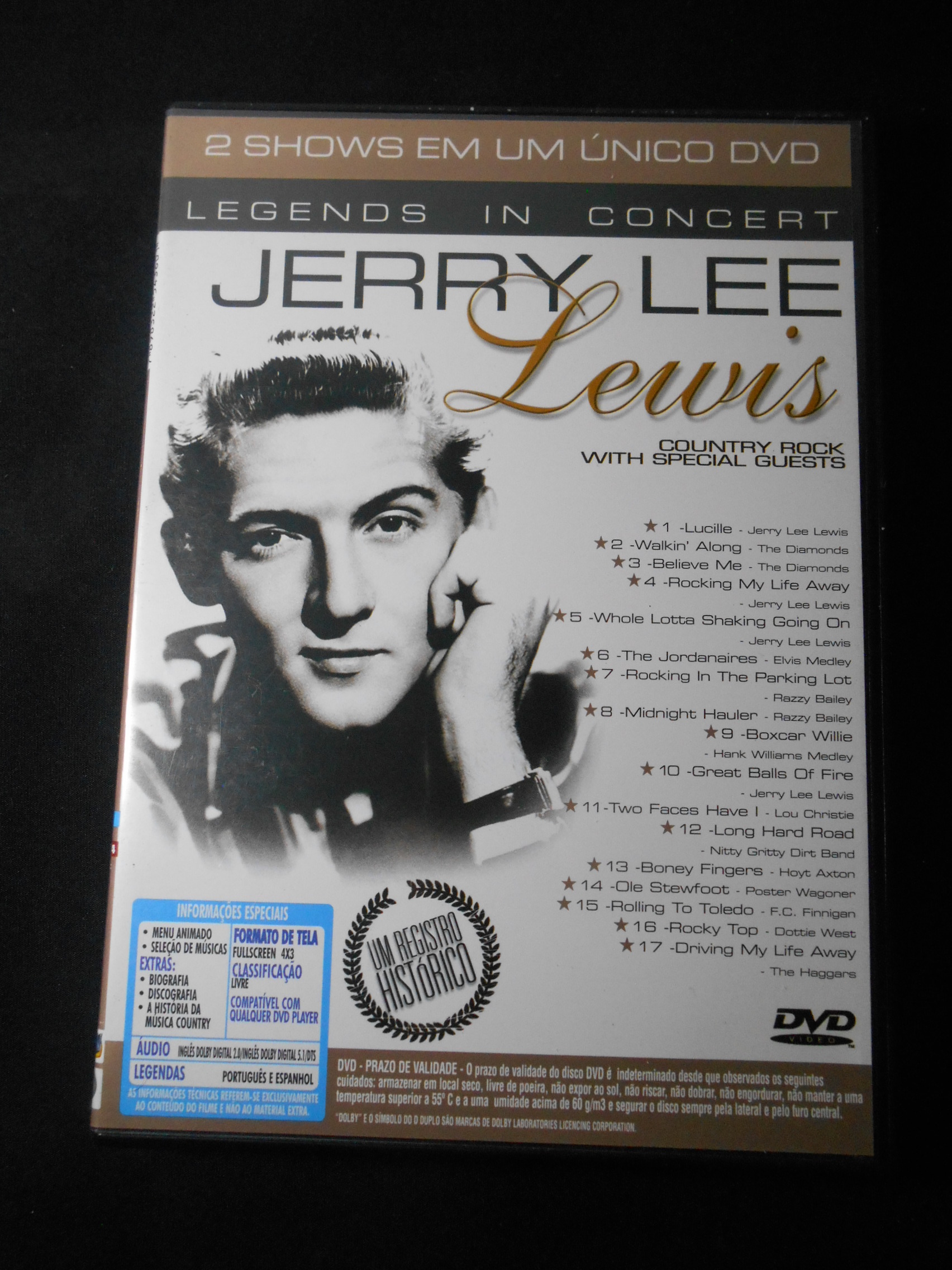 DVD - Jerry Lee Lewis / Tammy Wynette - Legends In Concert