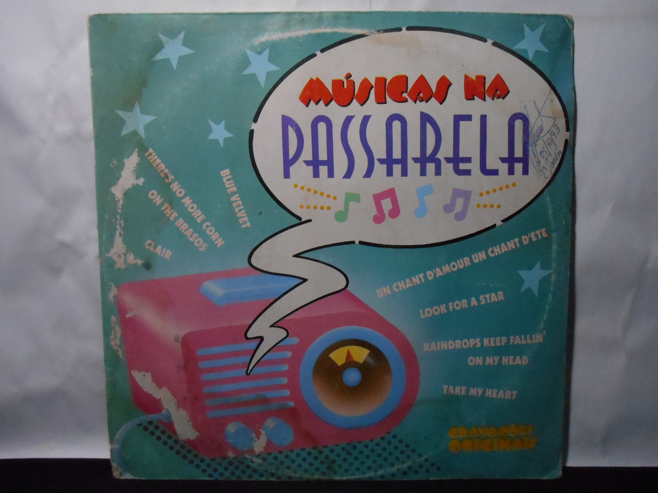 Vinil - Musicas Na Passarela - 1992