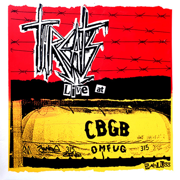 Vinil - Threats - Live At CBGB 2002 (USA)