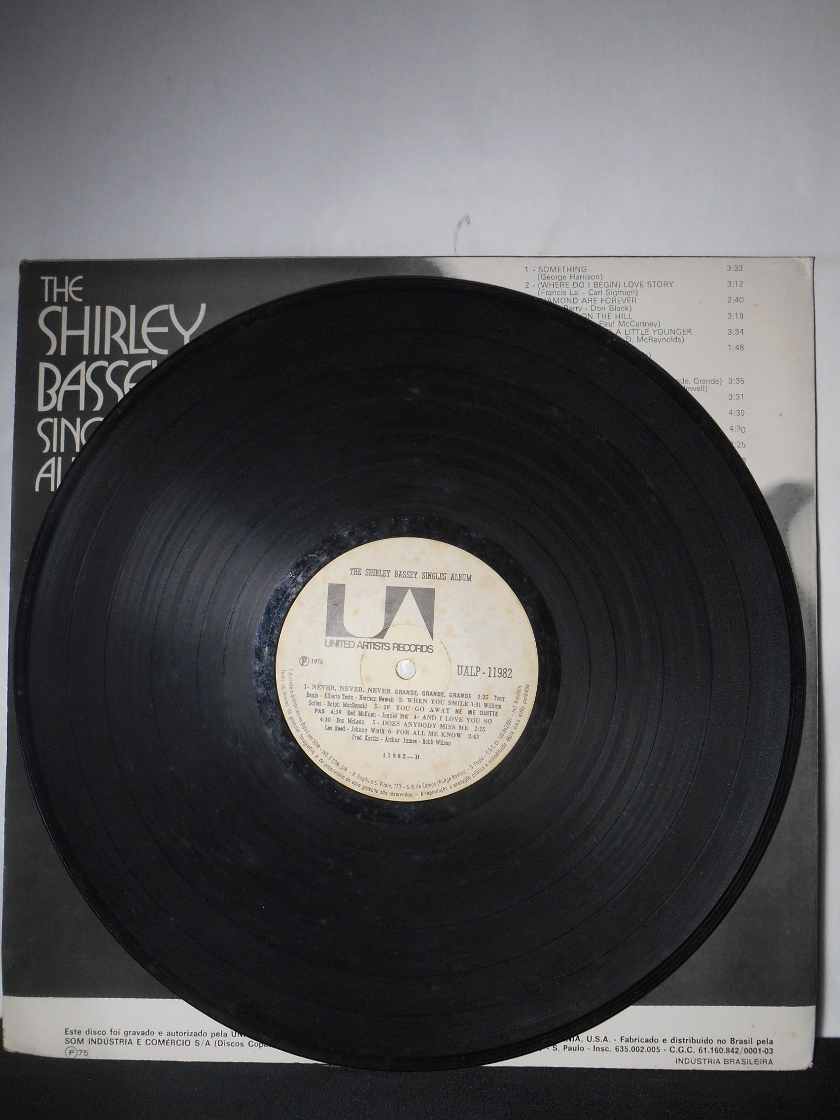 Vinil - Shirley Bassey the - Singles Album