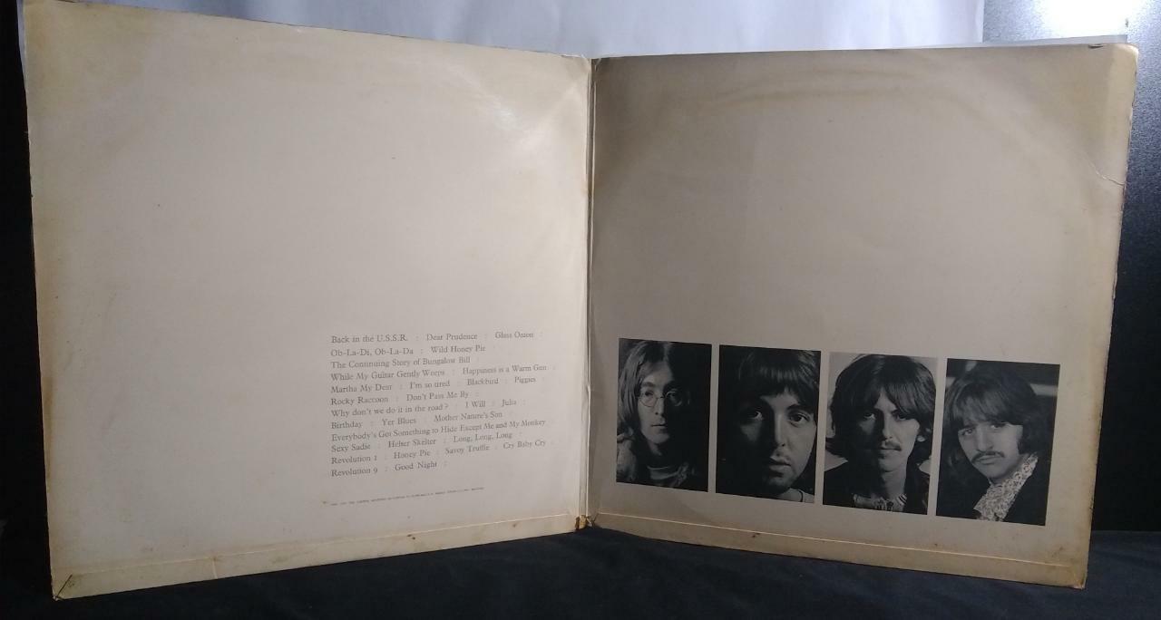 Vinil - Beatles the - White Album (Duplo/Mono/Encarte/fotos)