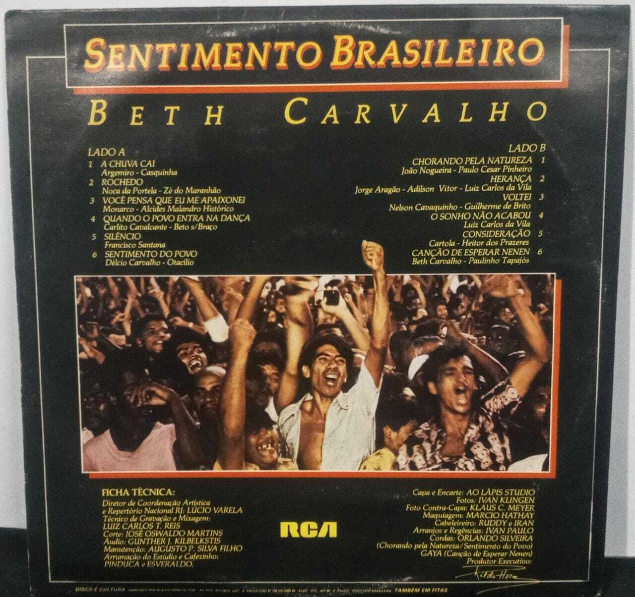 Vinil - Beth Carvalho - Sentimento Brasileiro