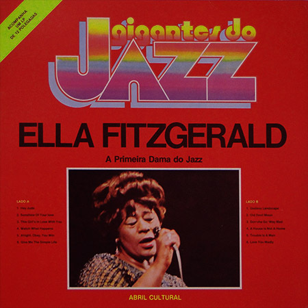 Vinil - Ella Fitzgerald - Gigantes do Jazz A Primeira Dama do Jazz