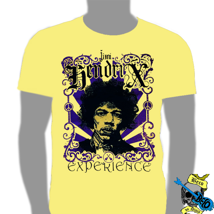 Camiseta - Jimi Hendrix - ART0001