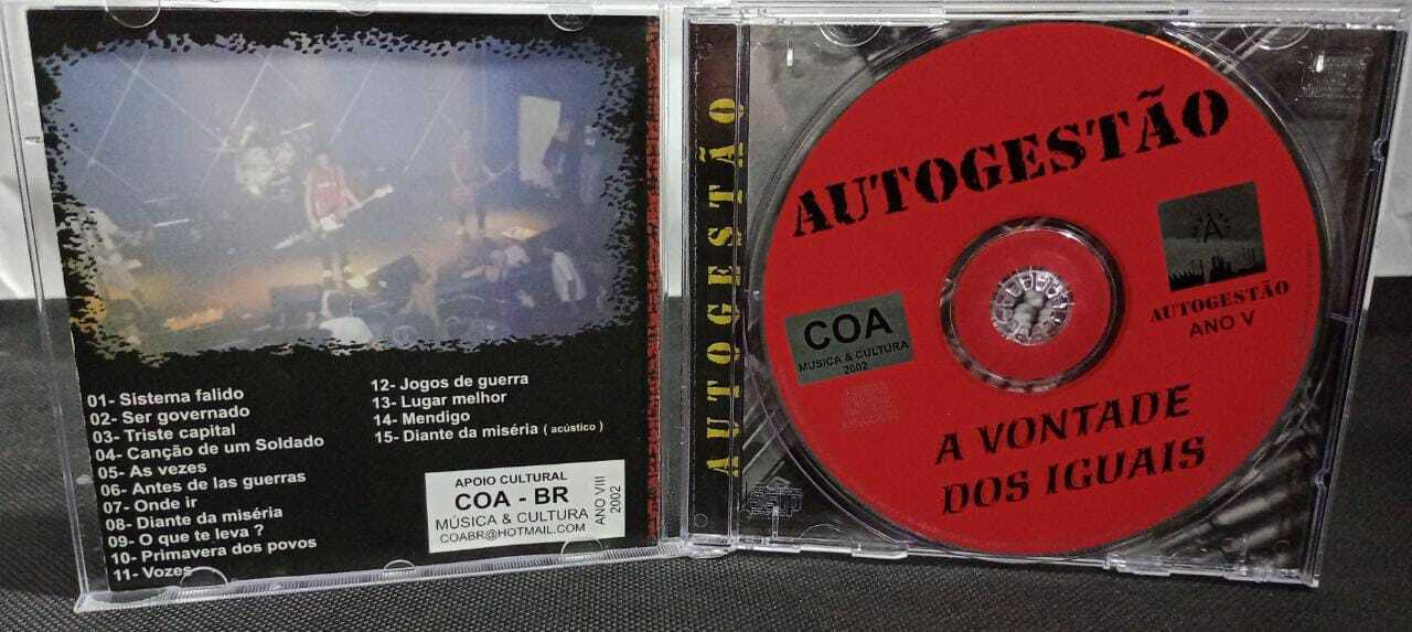 CD - Autogestão - A Vontade dos Iguais