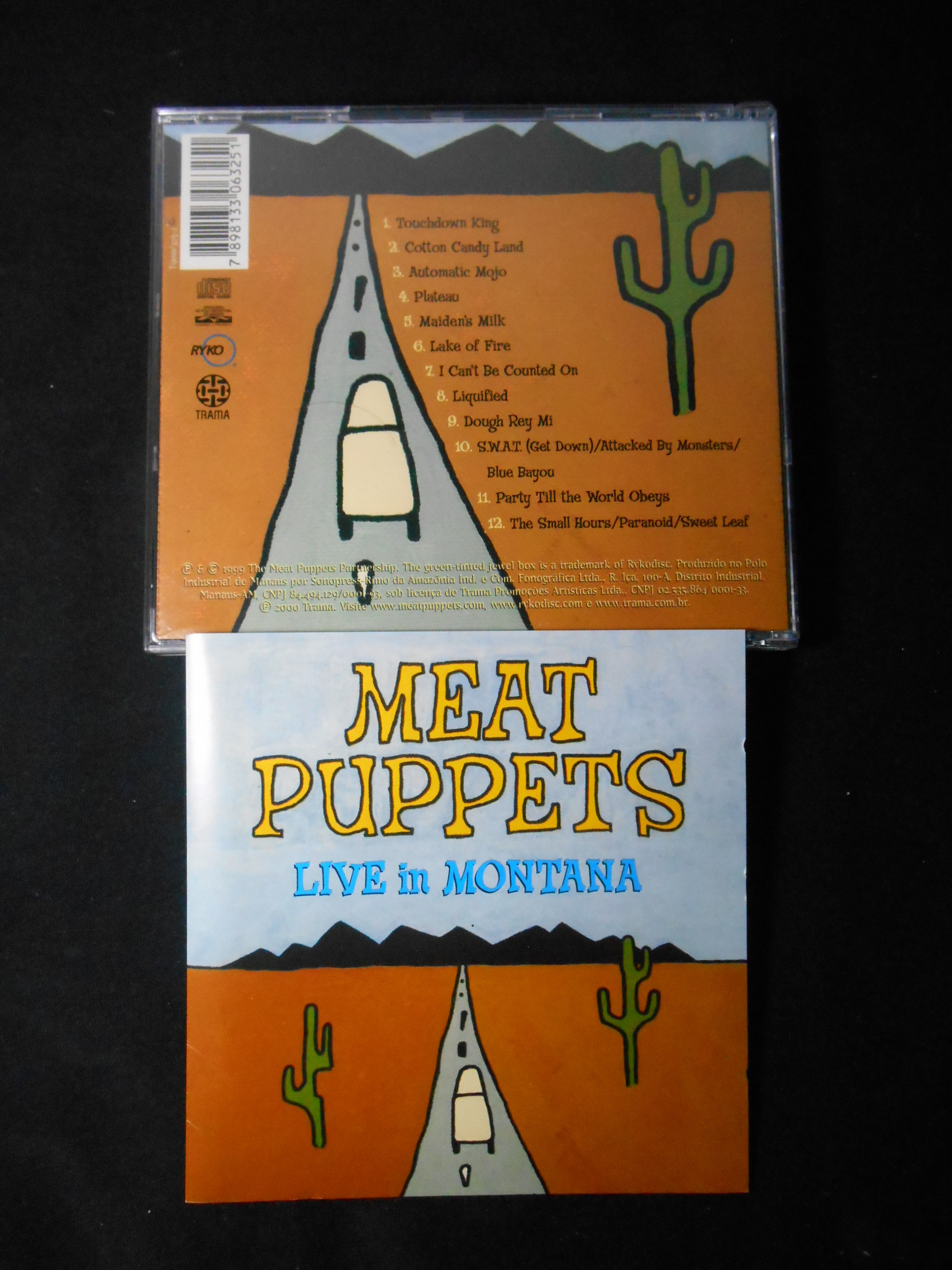 CD - Meat Puppets - Live In Motana
