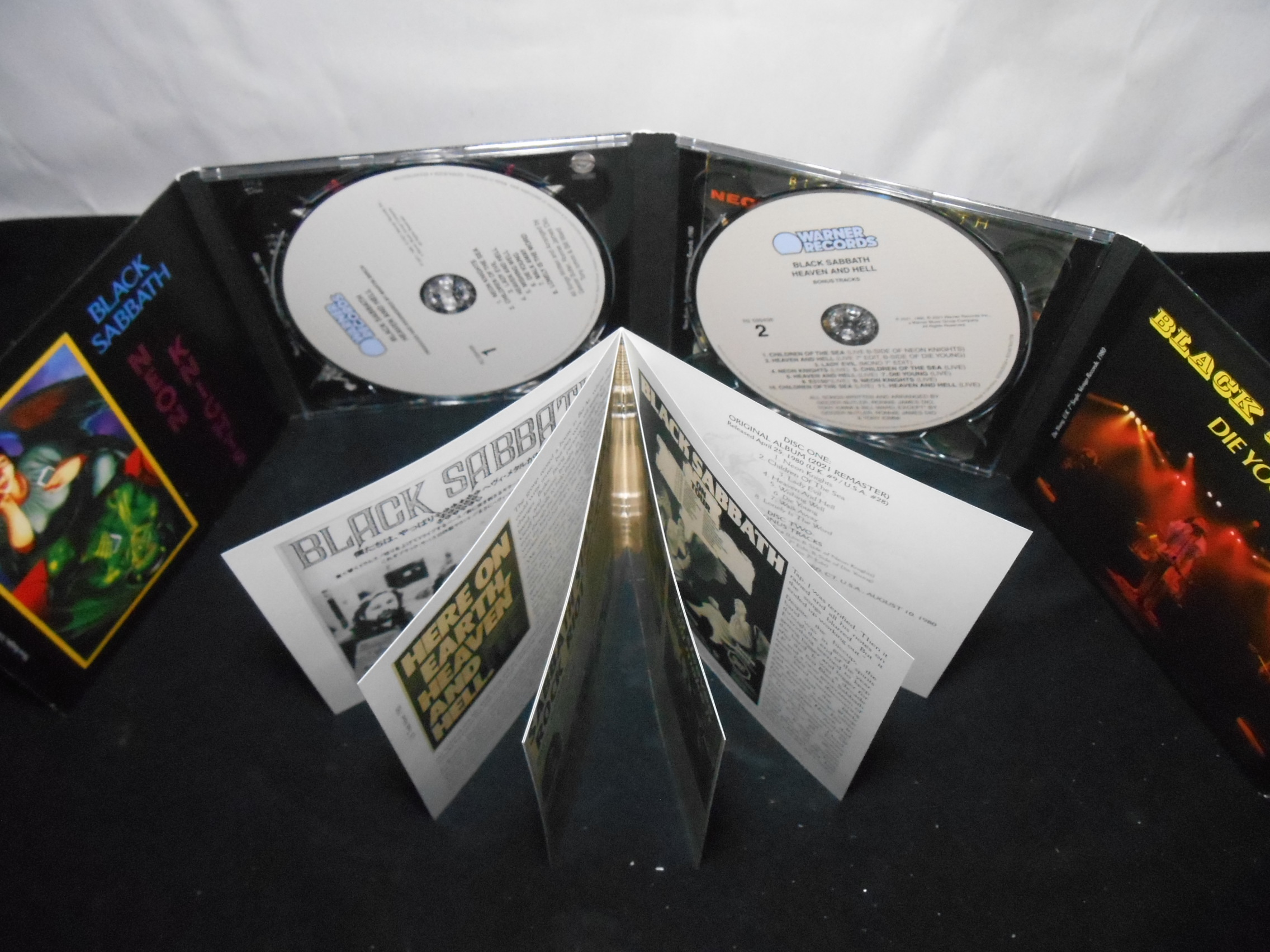 CD - Black Sabbath - Heaven And Hell (USA/Digipack/Duplo)