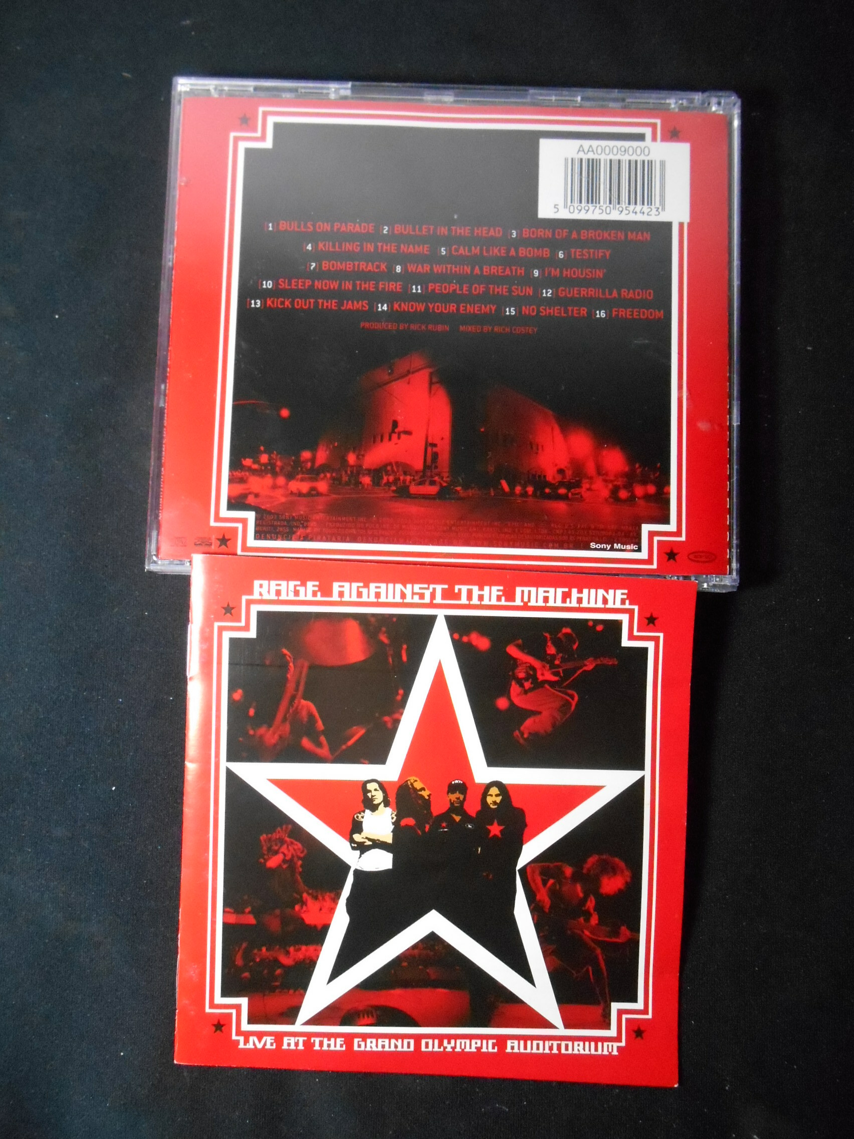 CD - Rage Against the Machine - Live At The Grand Olympic Auditorium