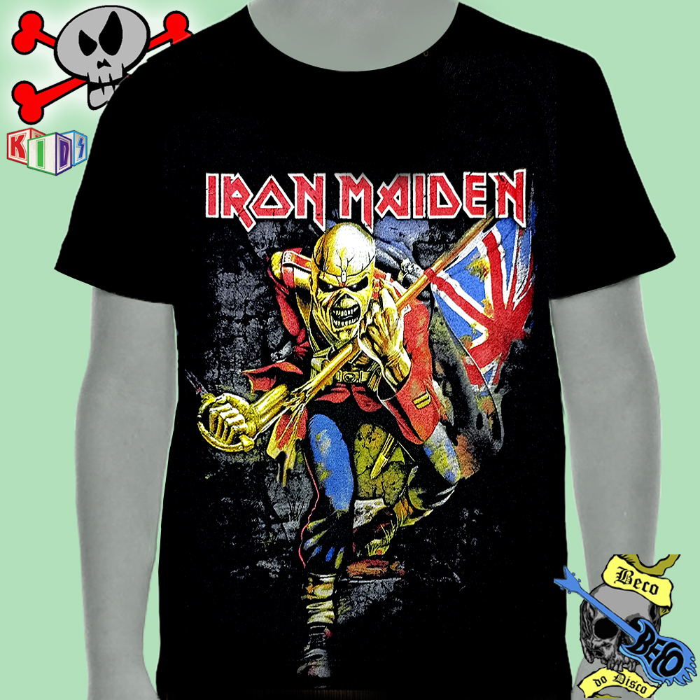 Camiseta - Iron Maiden - kid005