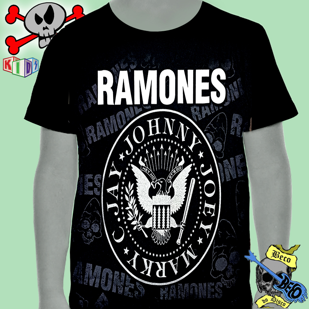 Camiseta - Ramones - kid011
